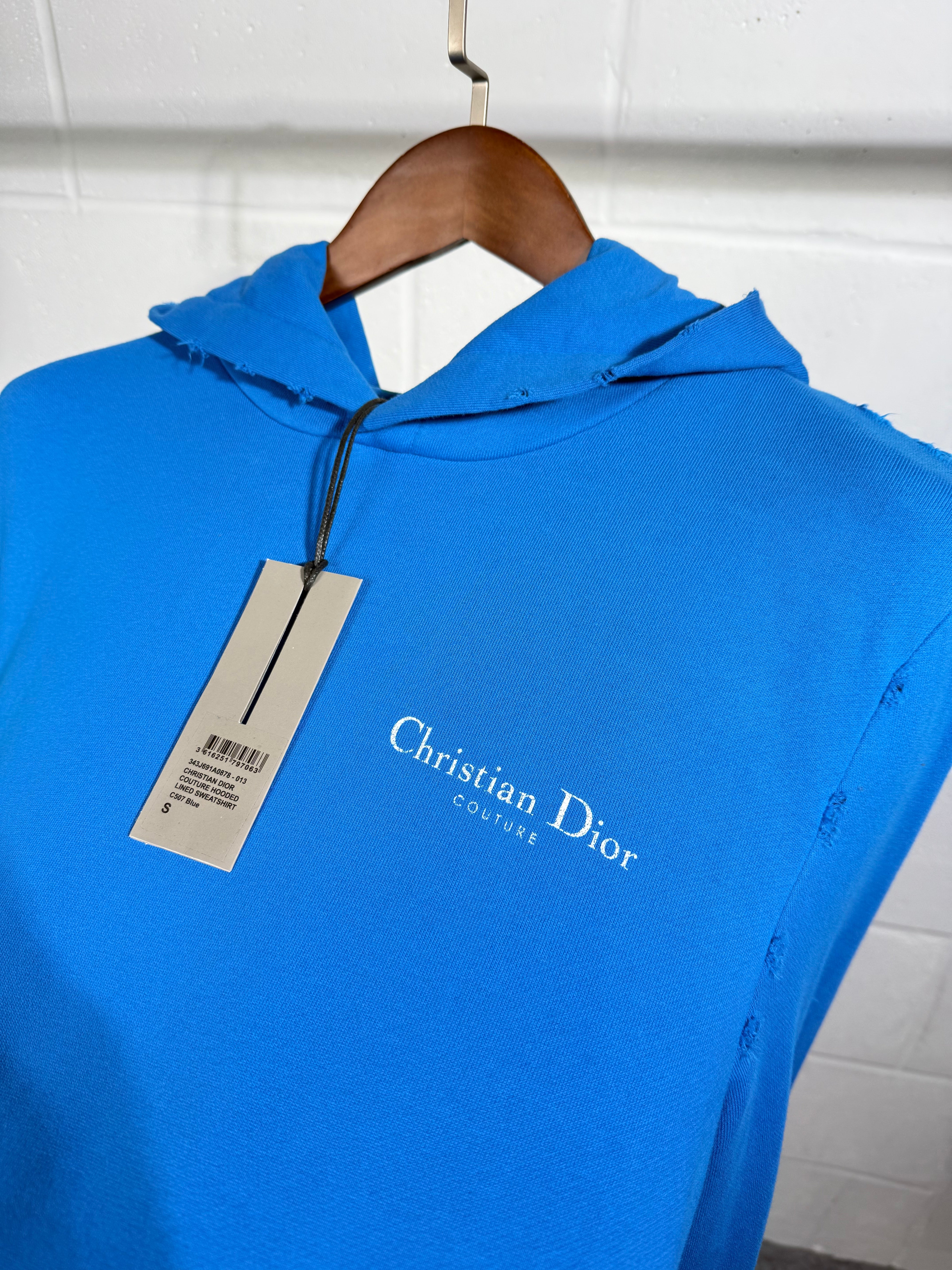 Dior hoodie blue