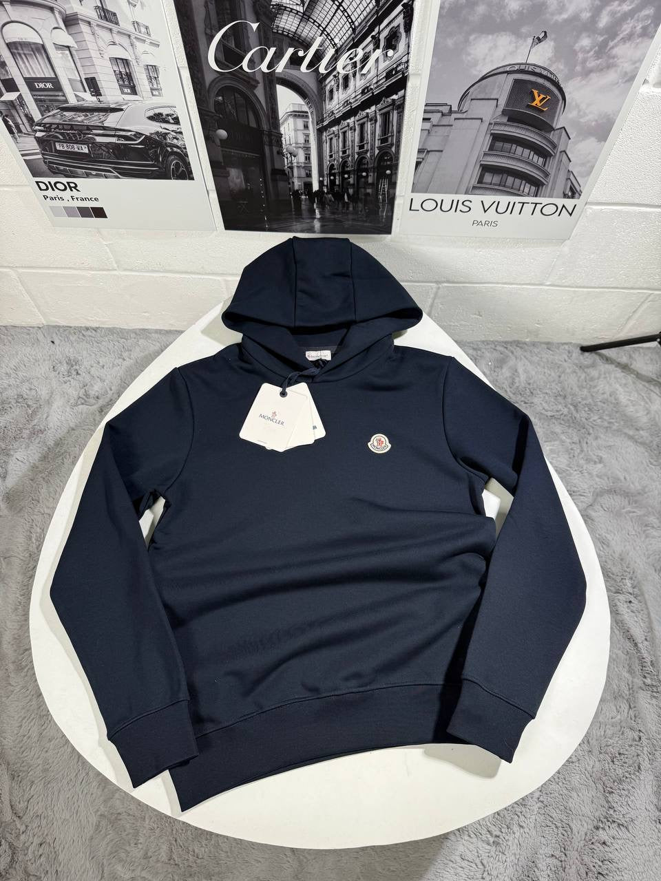 MNCLR NAVY HOODIE
