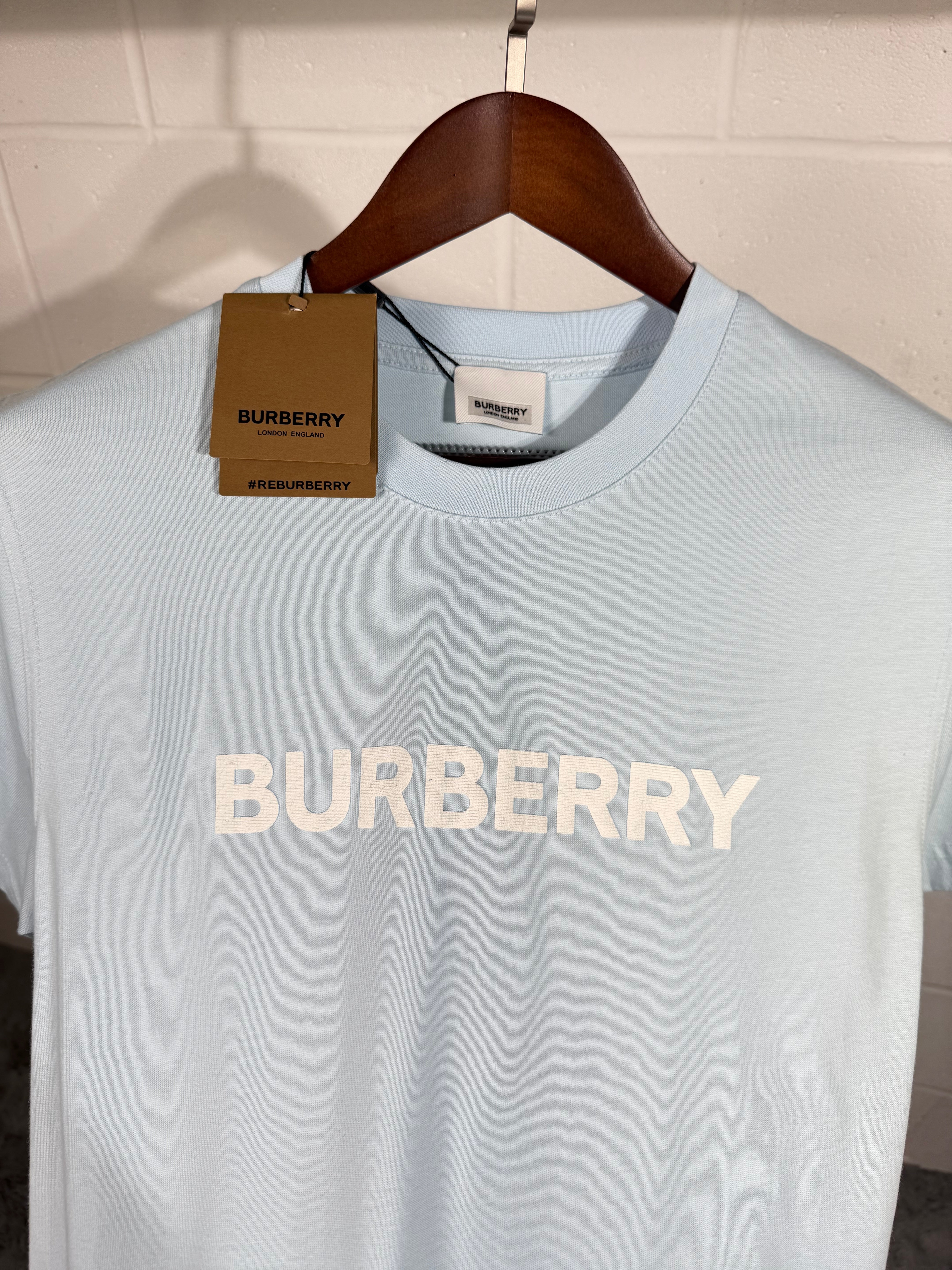 Burb t-shirt light blue