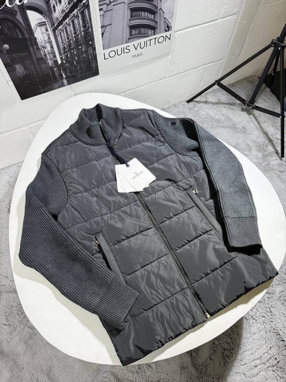 MNCLR PADDED JACKET GREY