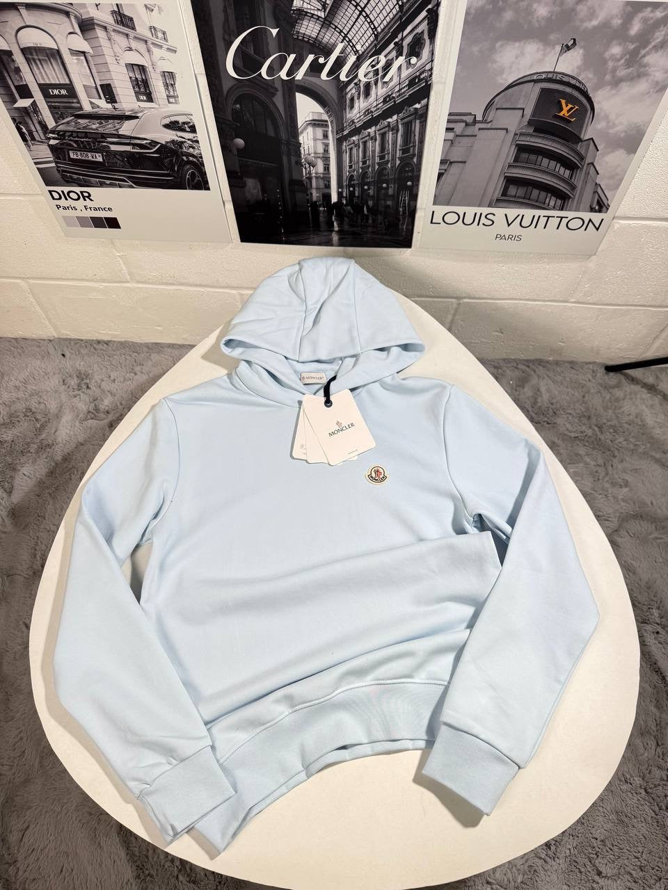 MNCLR BABY BLUE HOODIE