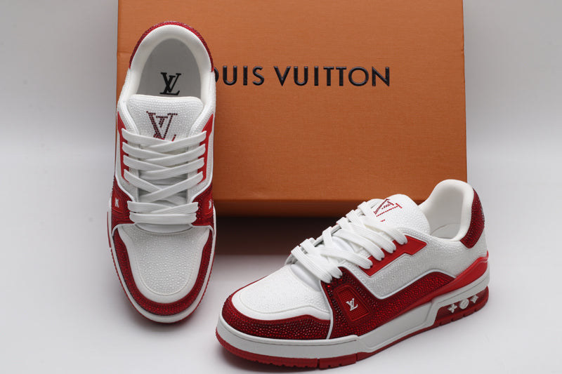 LVE TRAINERS RED/WHITE (pre-order)