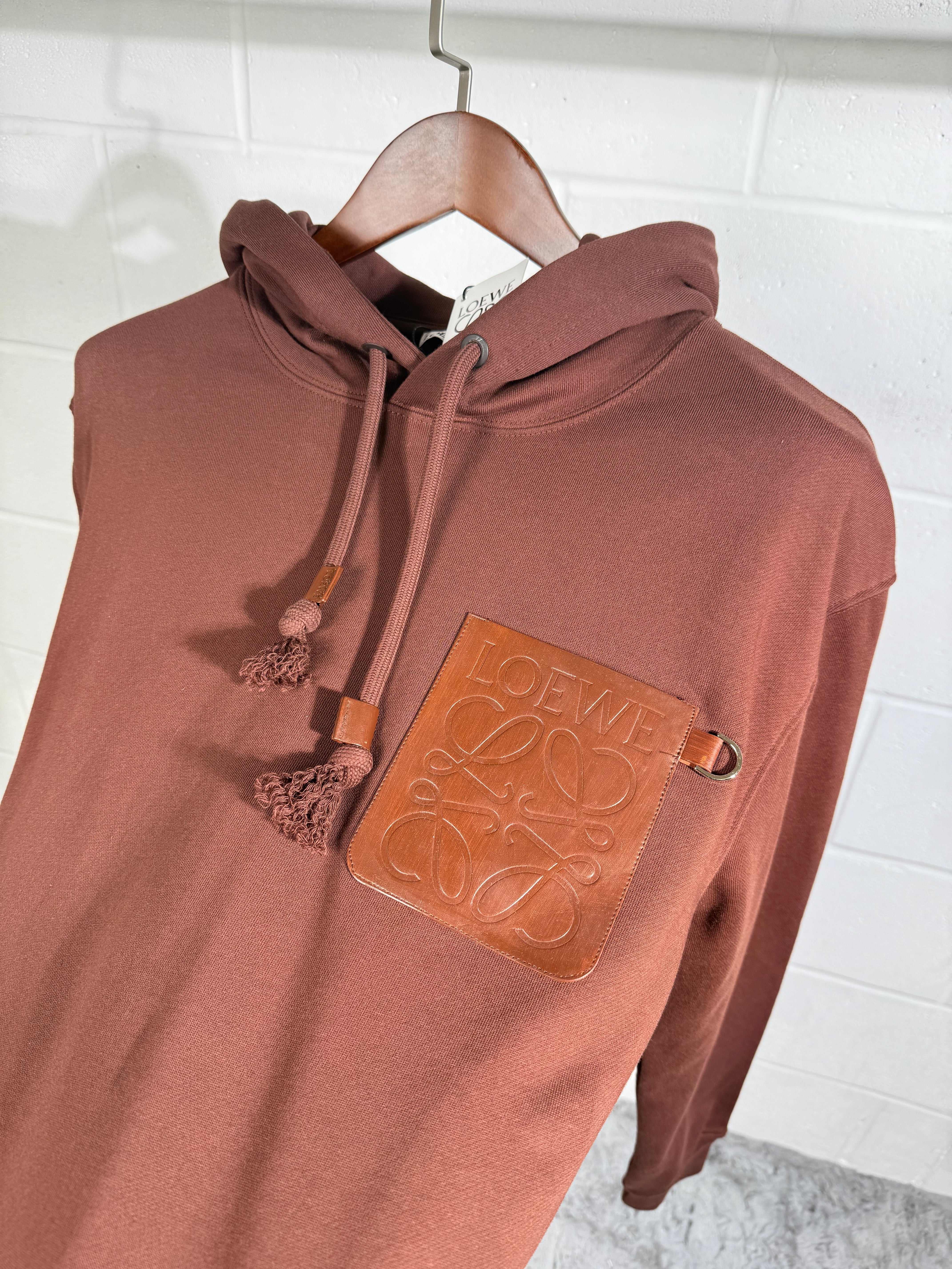 LOEWE BROWN HOODIE