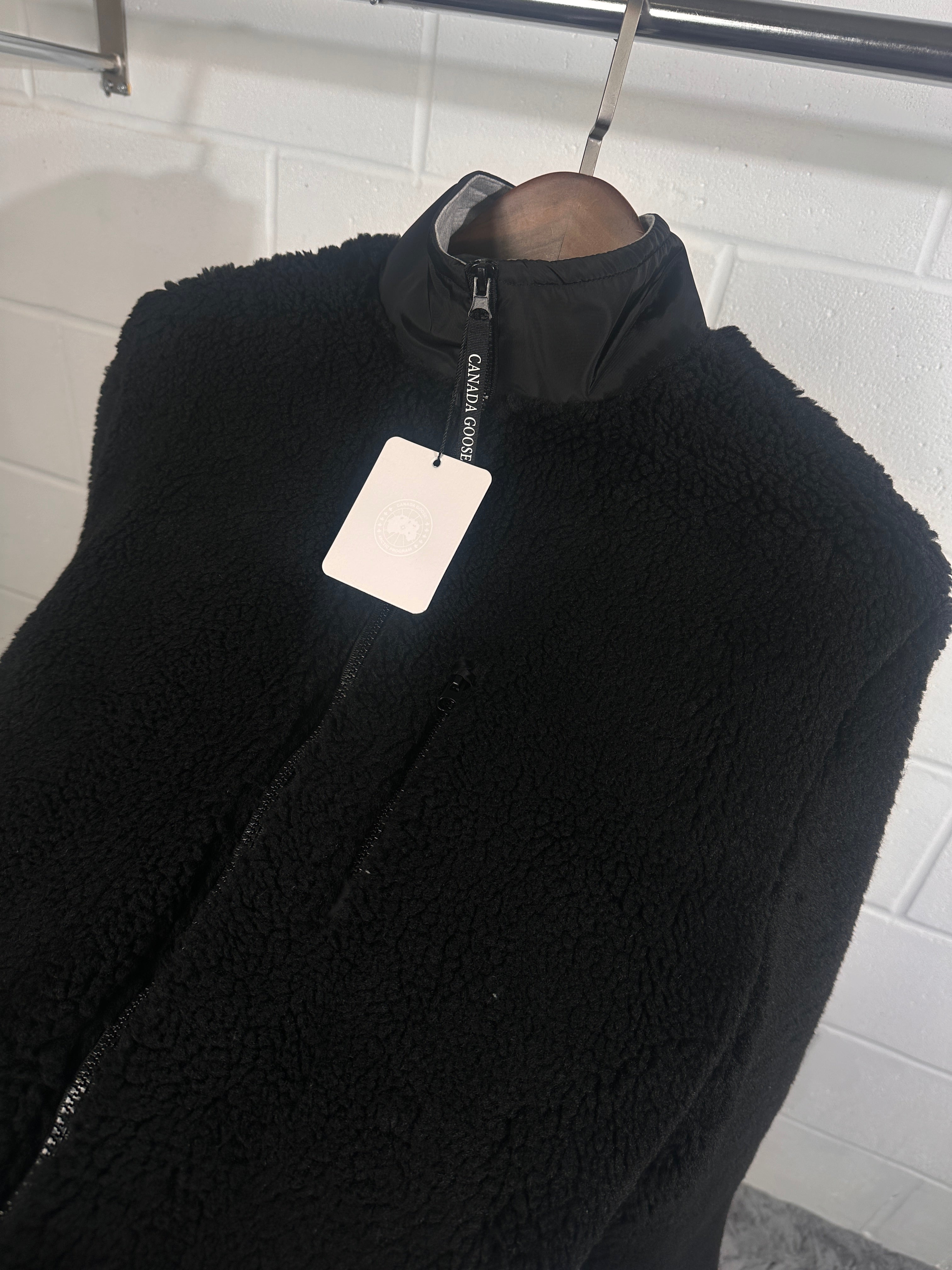 Canada goose fleece jacket black