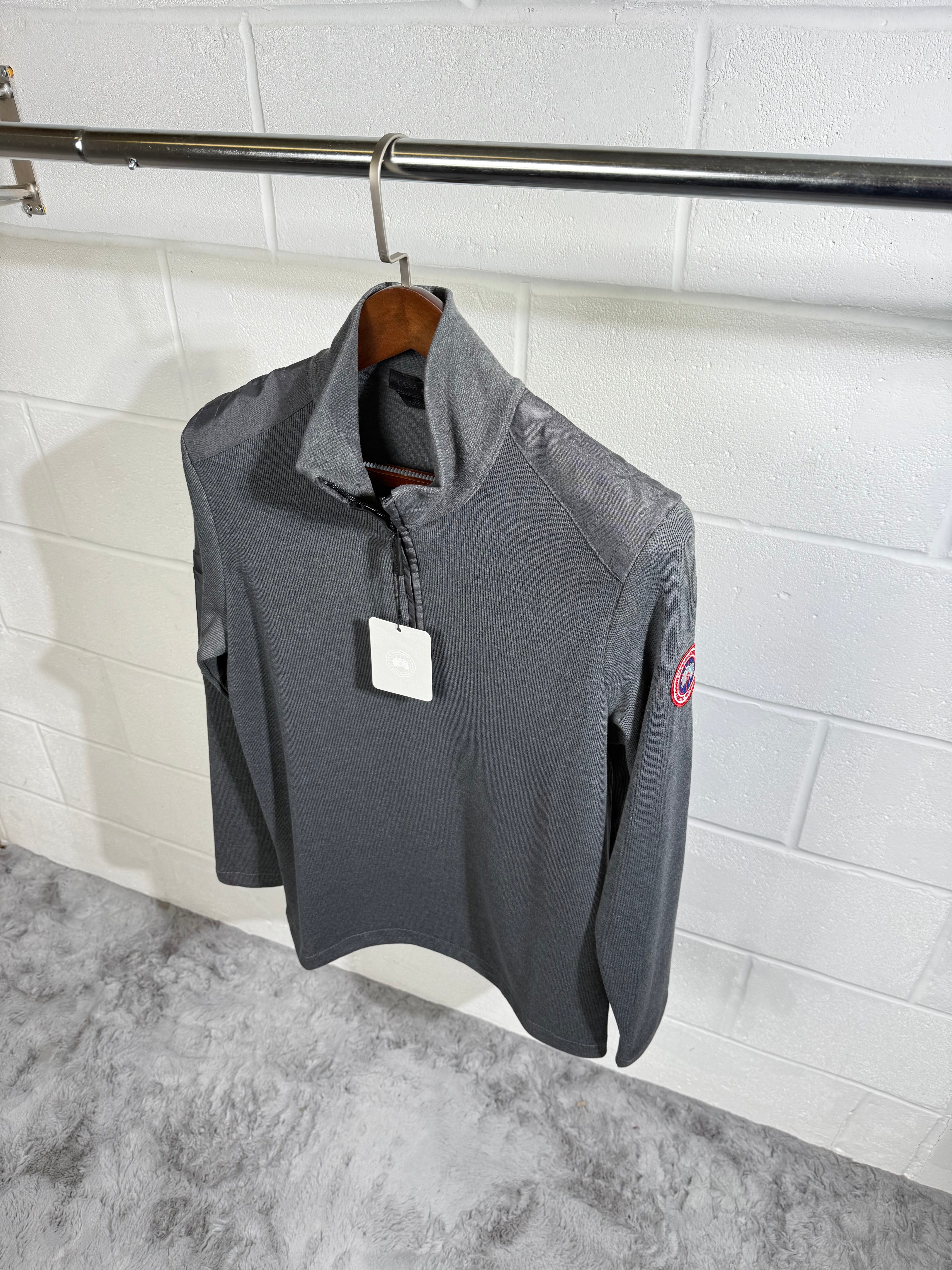 Canada goose half zip grey
