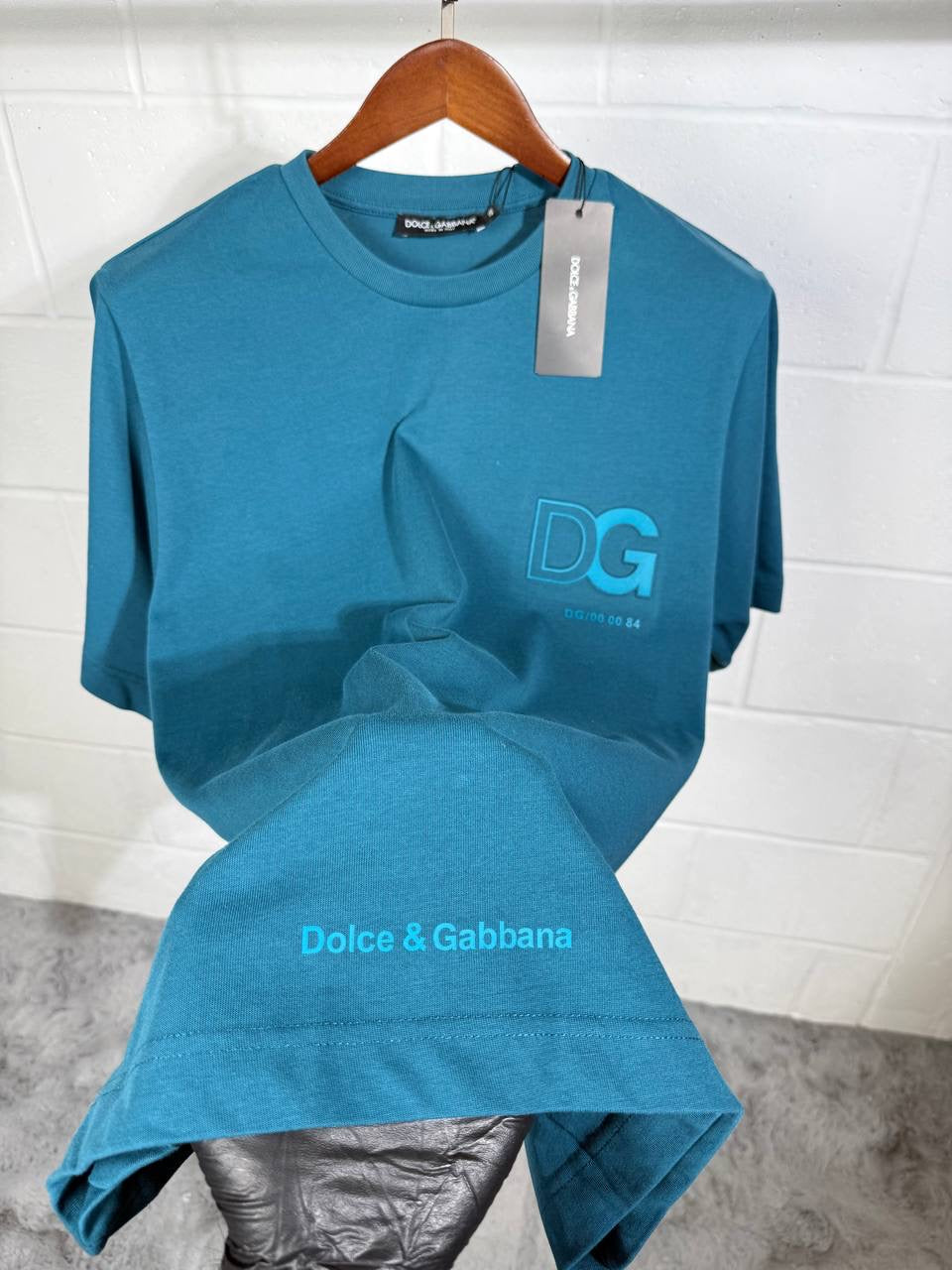 D&G BLUE TURQUOISE TEE