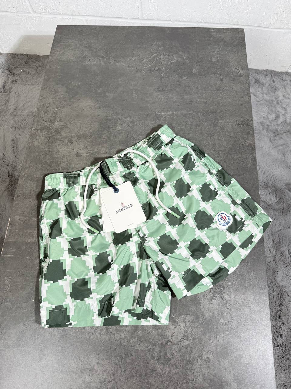 MNCLR SWIM SHORTS LOGO PRINT