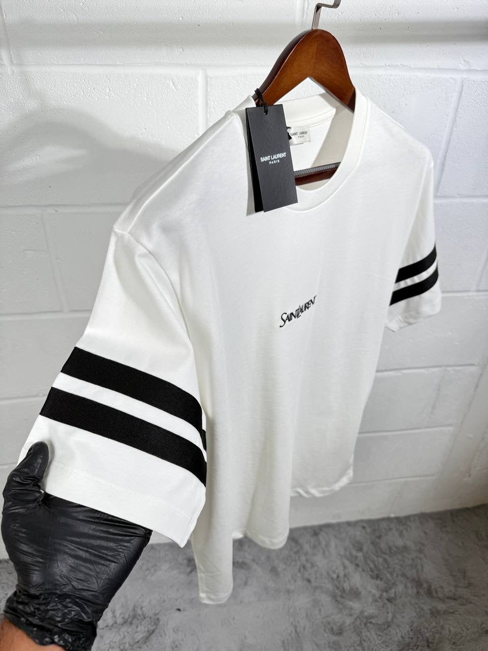 YSL WHITE TEE