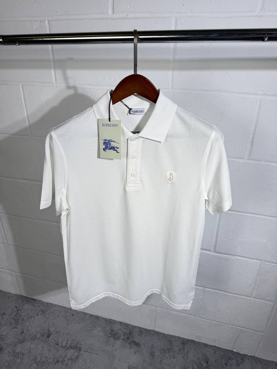 BURB POLO WHITE