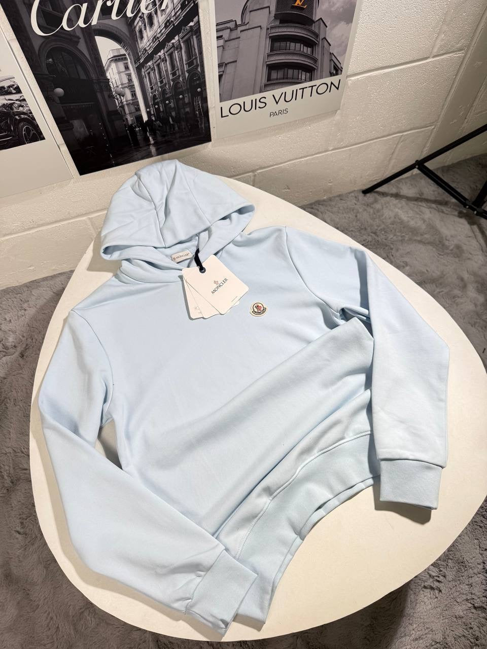 MNCLR BABY BLUE HOODIE