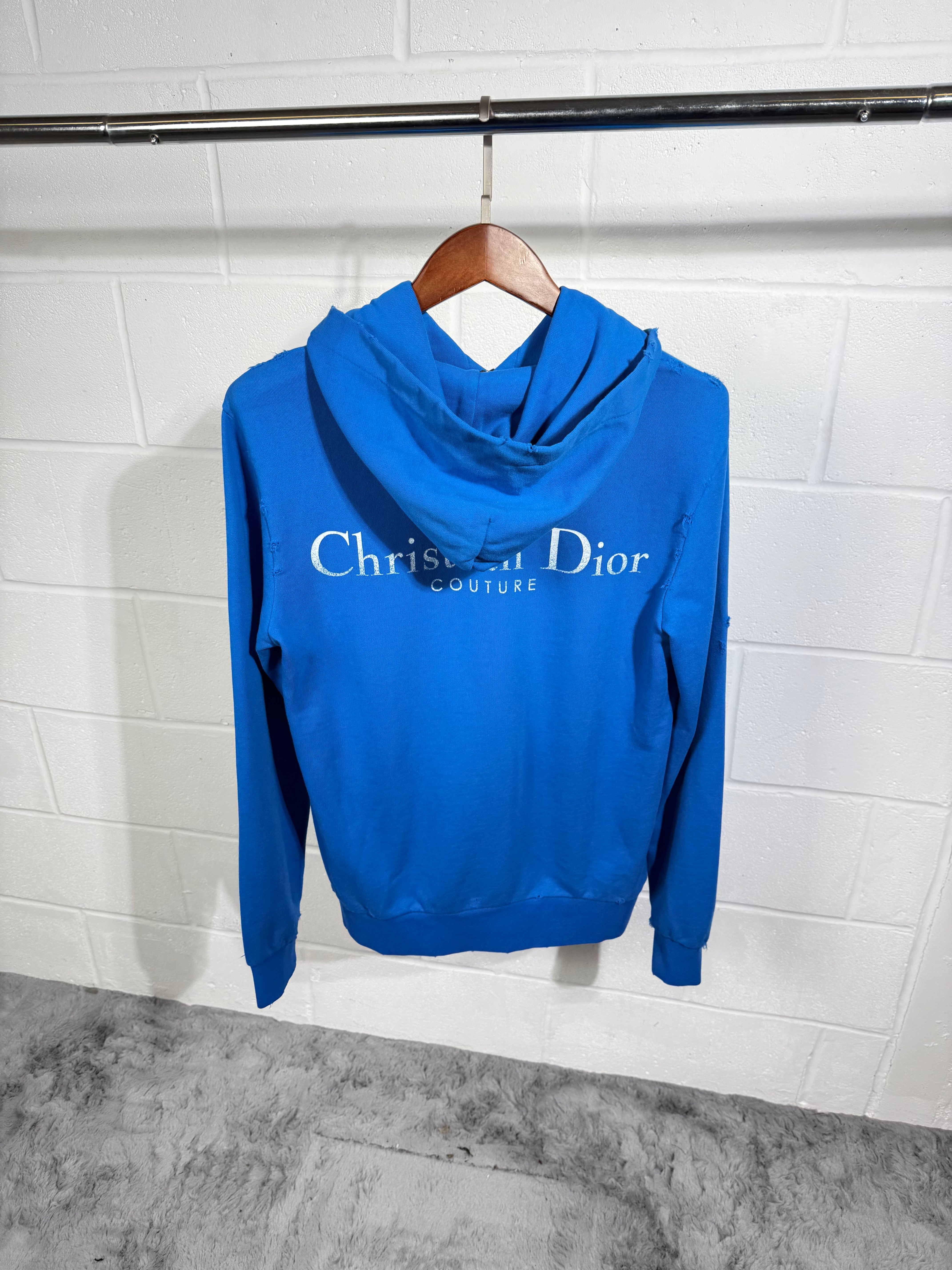 Dior hoodie blue