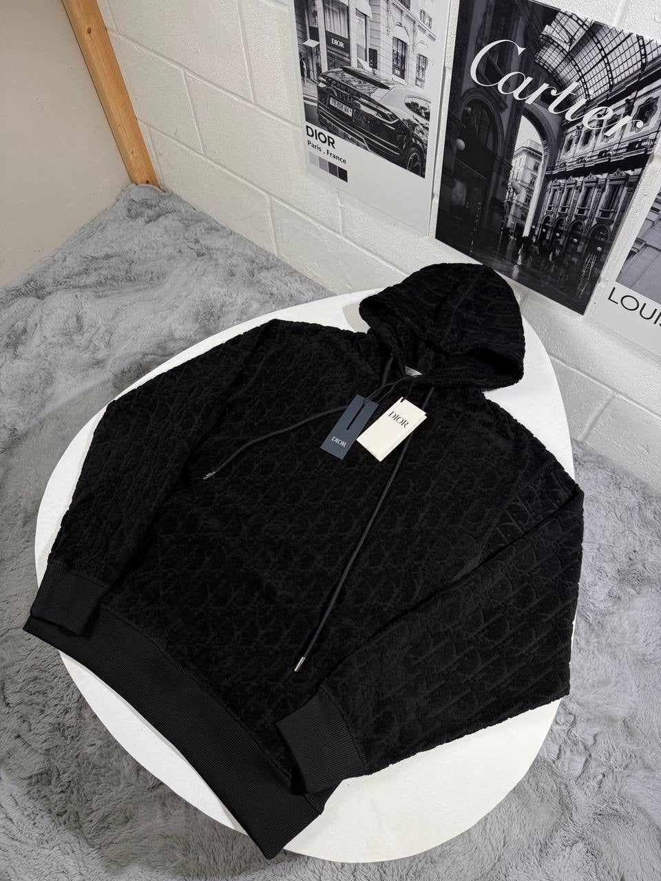 IOR KNITTED TERRY HOODIE