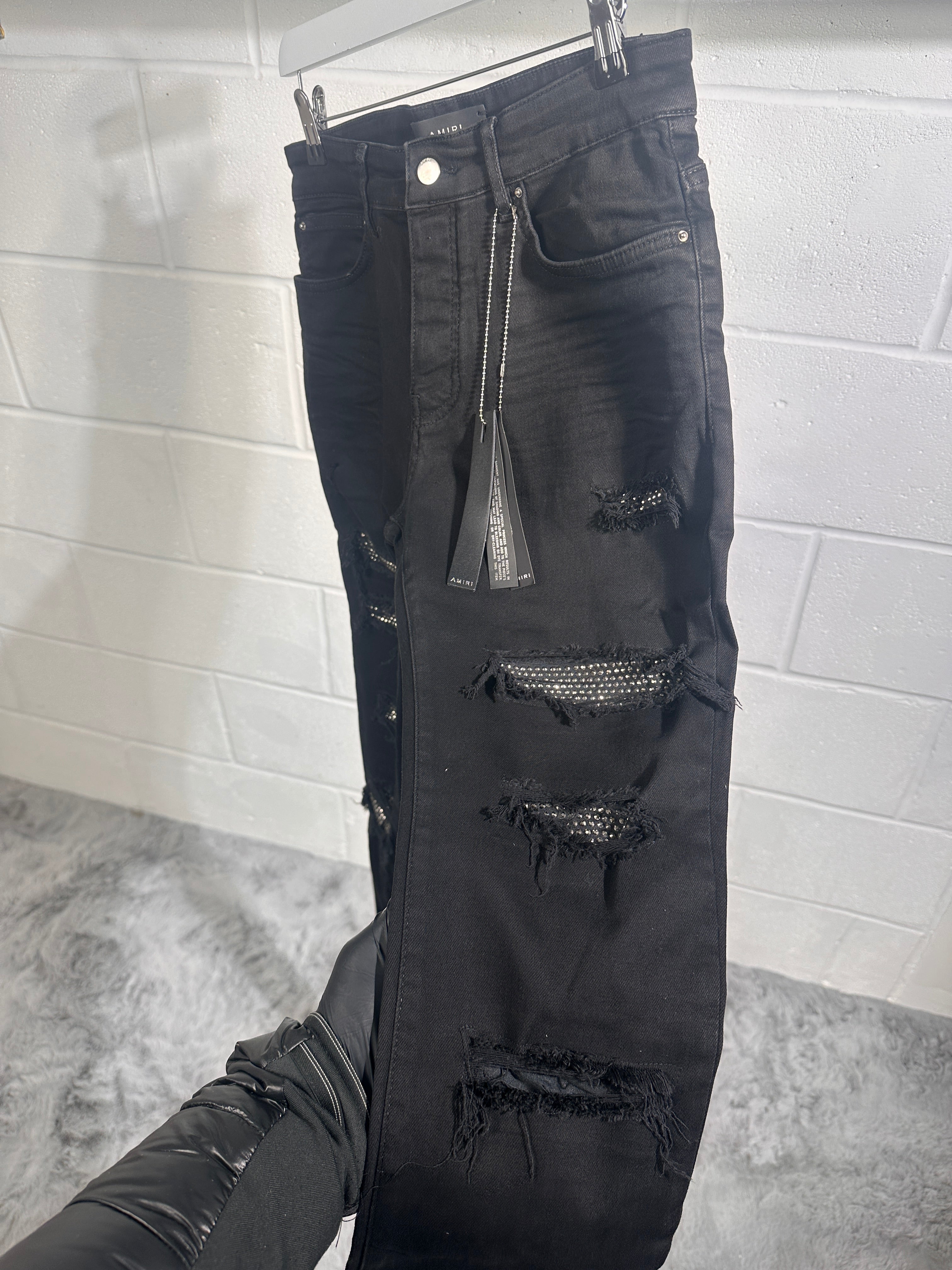 Amiri denim black