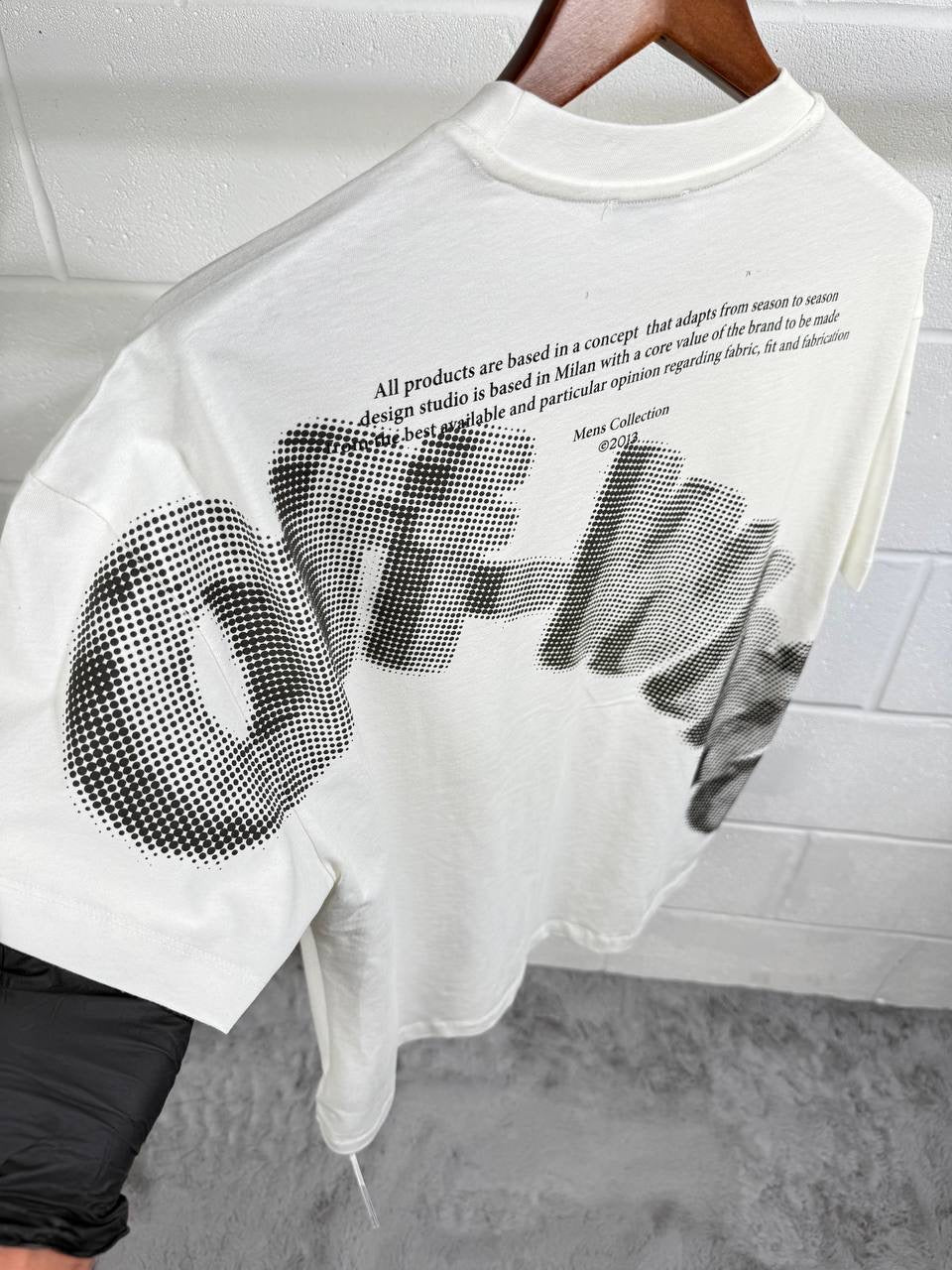 OFF TEE OVERSIZED WHITE