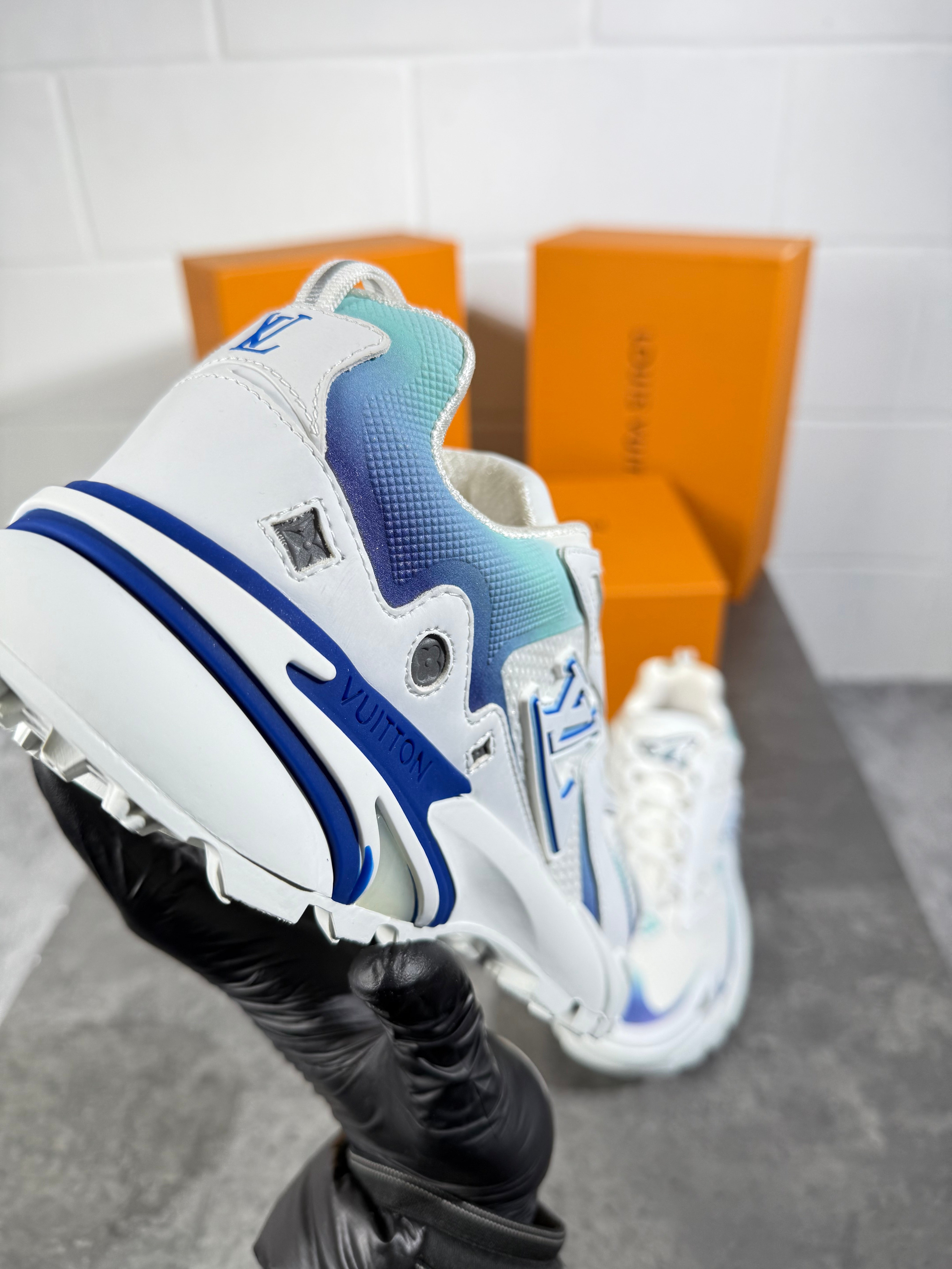 Lv tactics white n blue