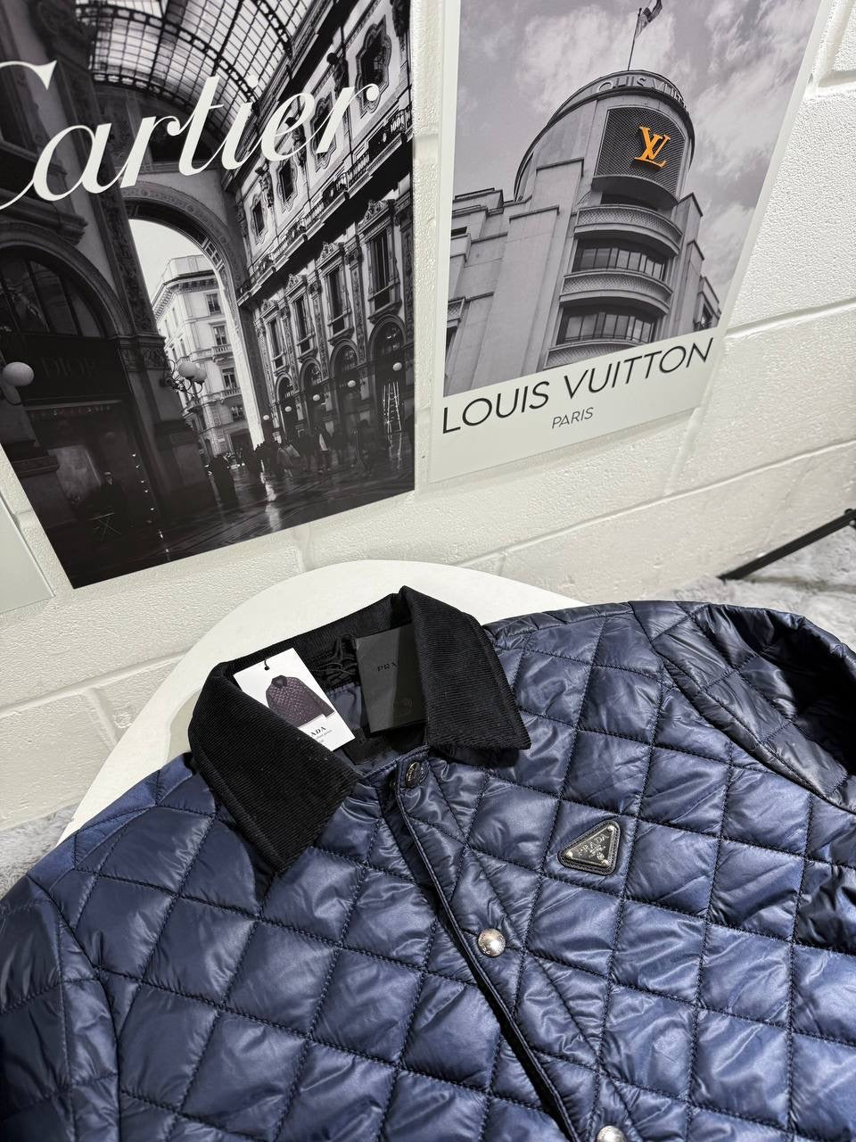 RADA QUILTED RE-NYLON NAVY