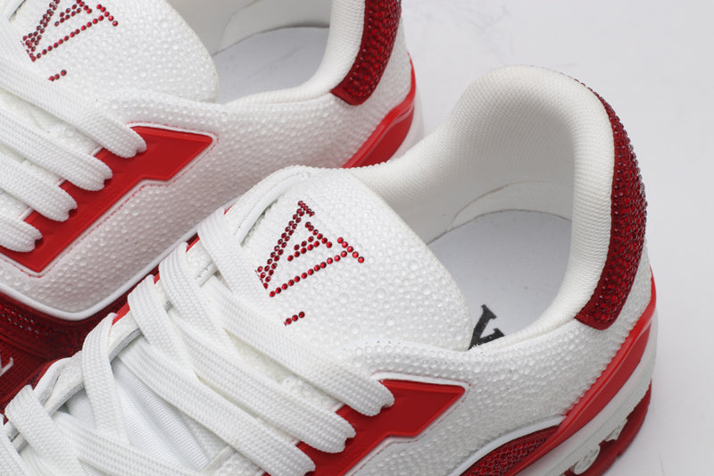 LVE TRAINERS RED/WHITE (pre-order)