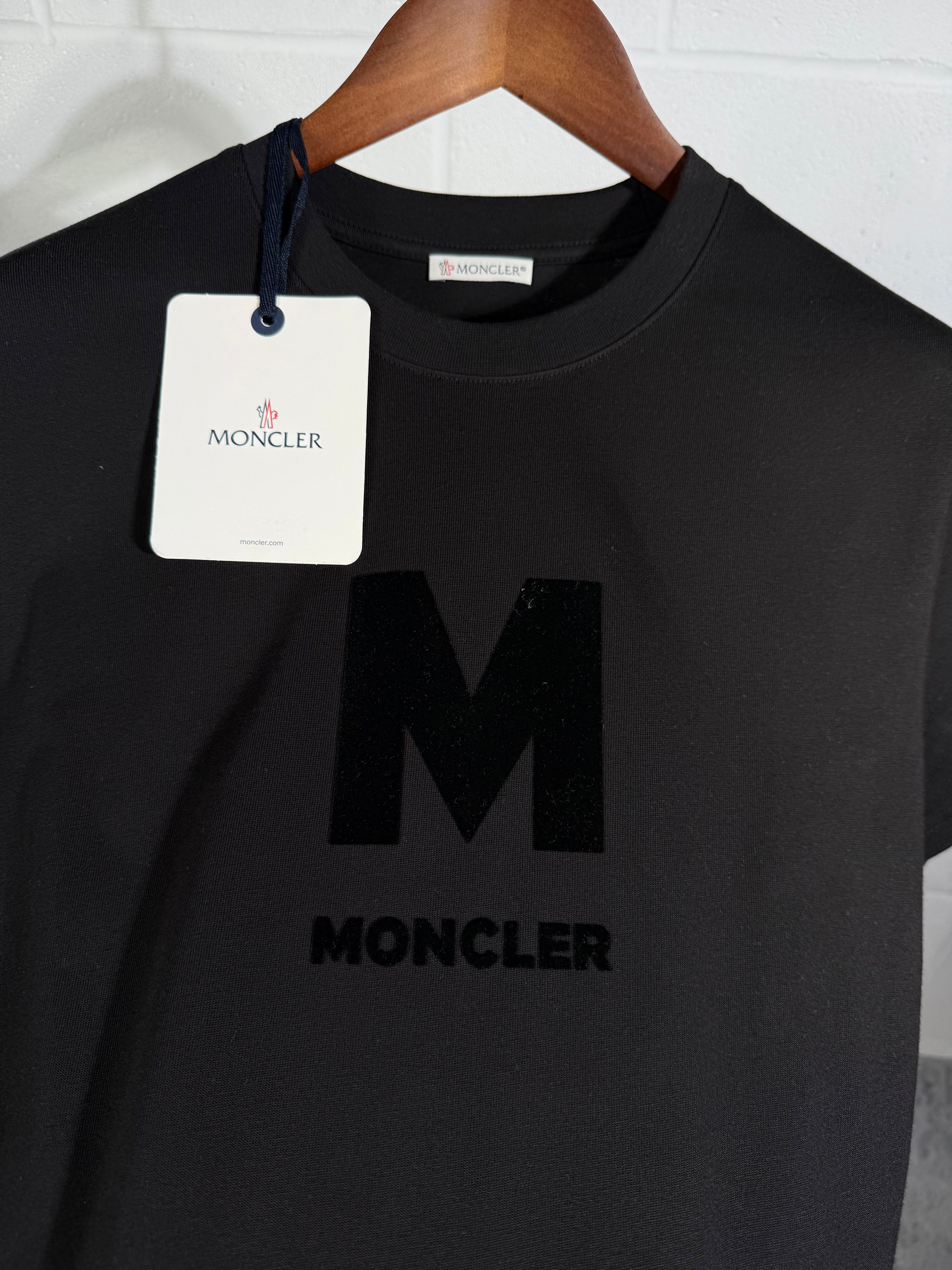MNCLR BLACK LOGO T SHIRT