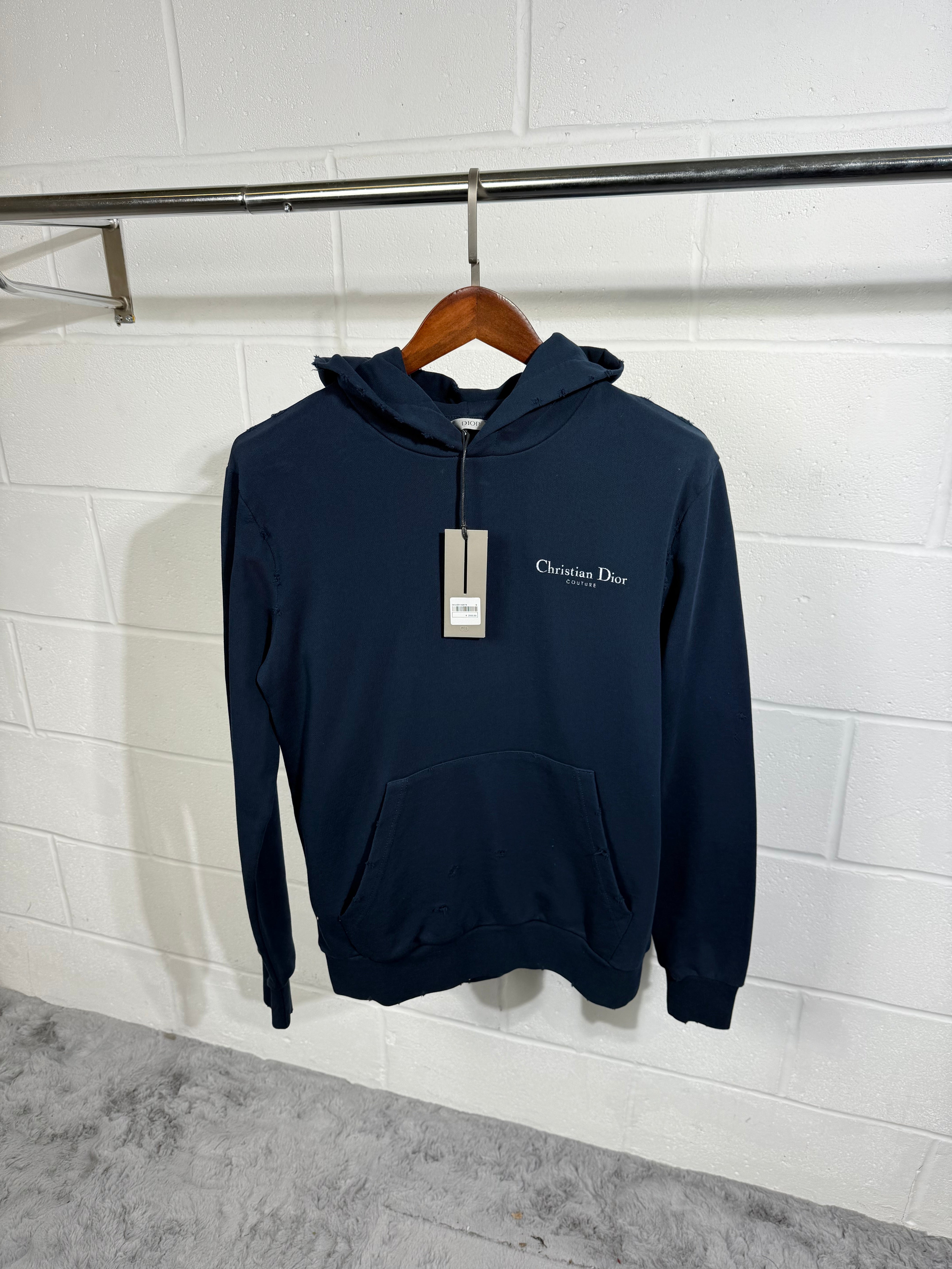 Dior hoodie navy