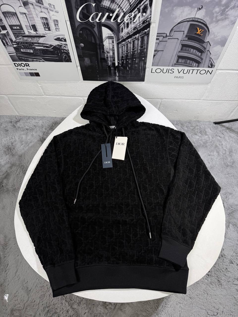 IOR KNITTED TERRY HOODIE