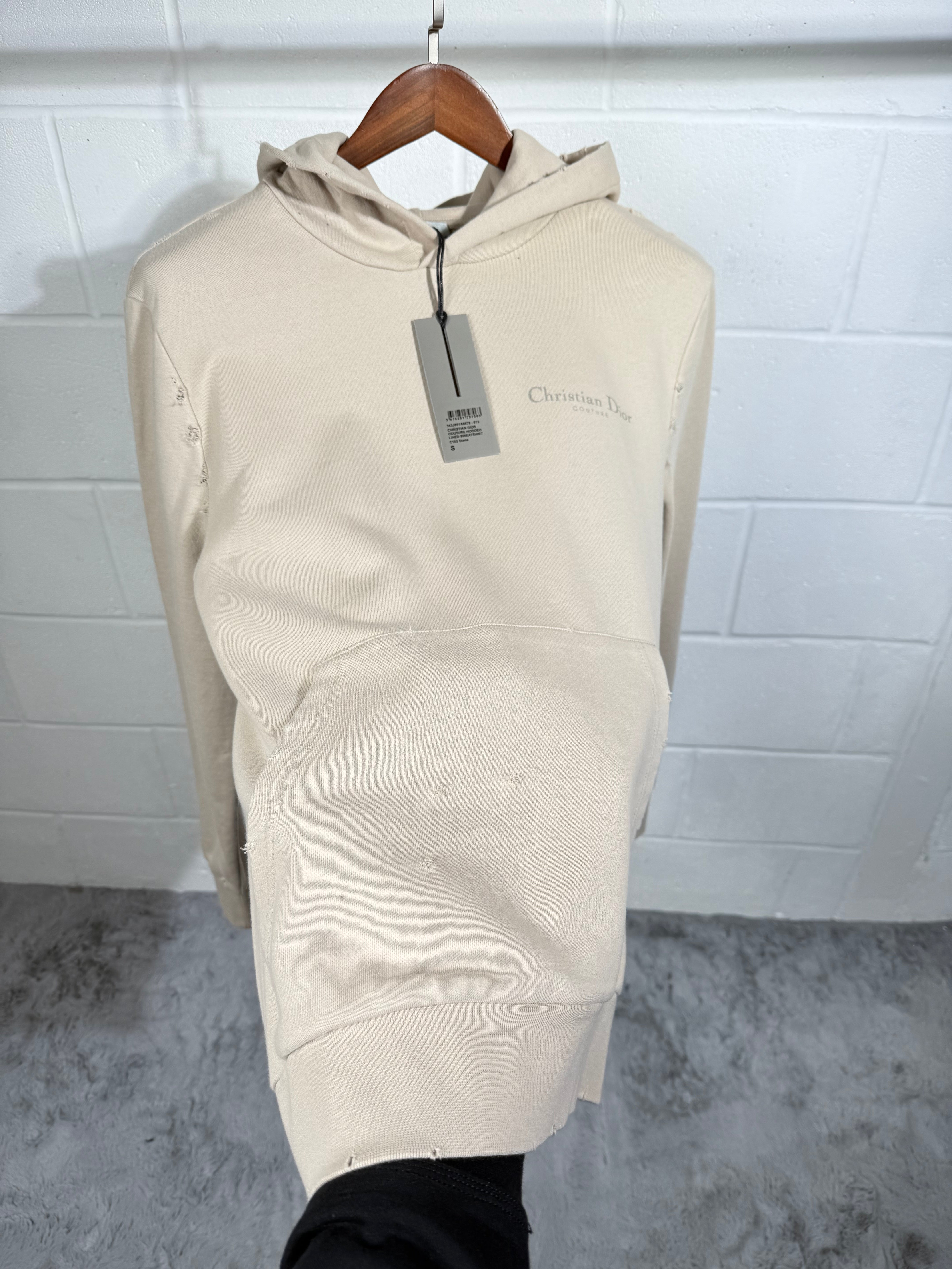 Dior hoodie beige