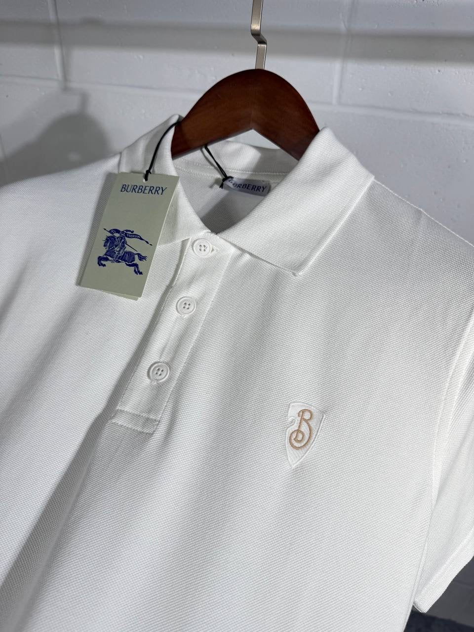 BURB POLO WHITE