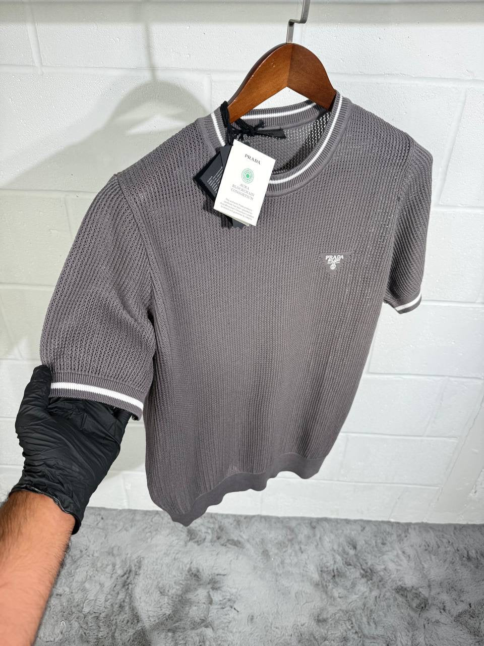 Rada Grey knitted Tshirt