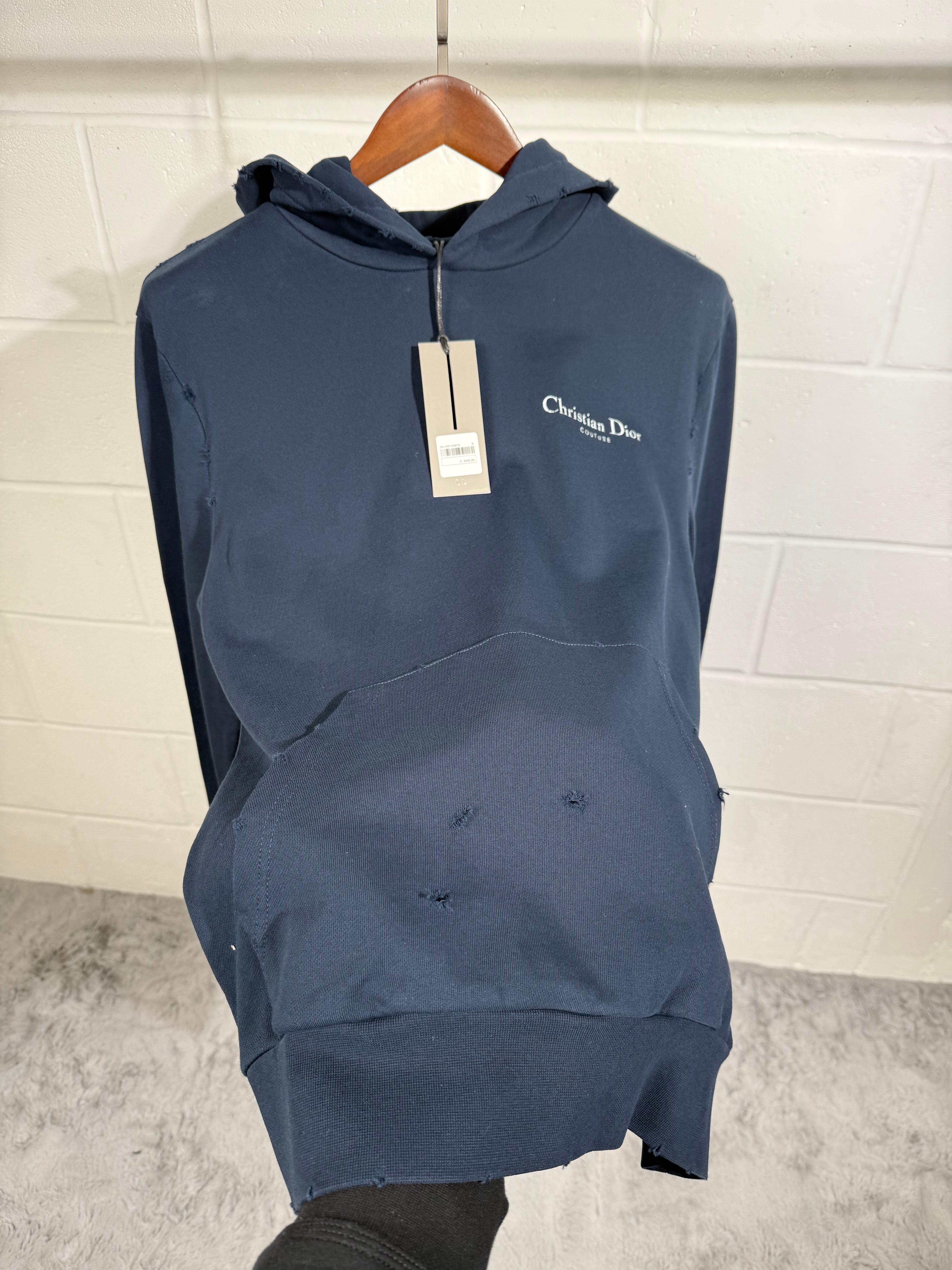 Dior hoodie navy