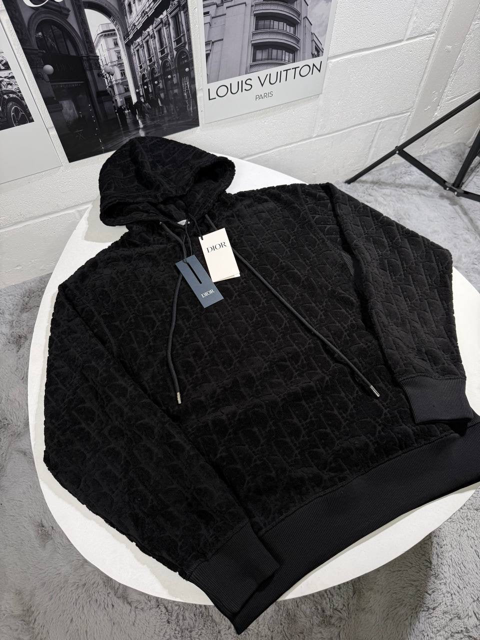 IOR KNITTED TERRY HOODIE