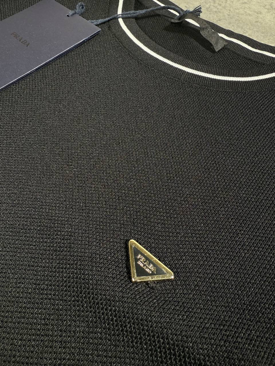 Rada knitted Tshirt black