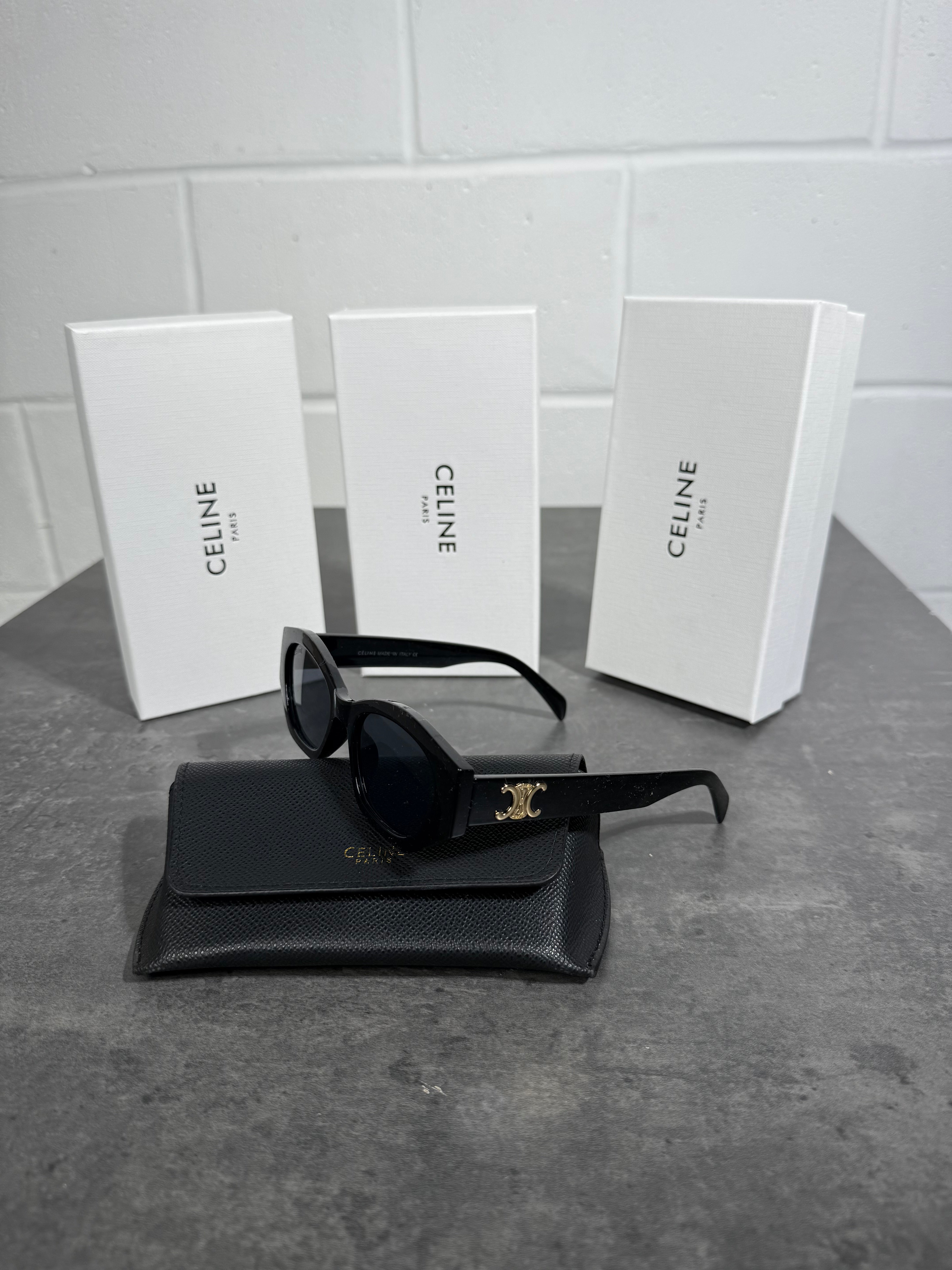 CLN GLASSES BLACK