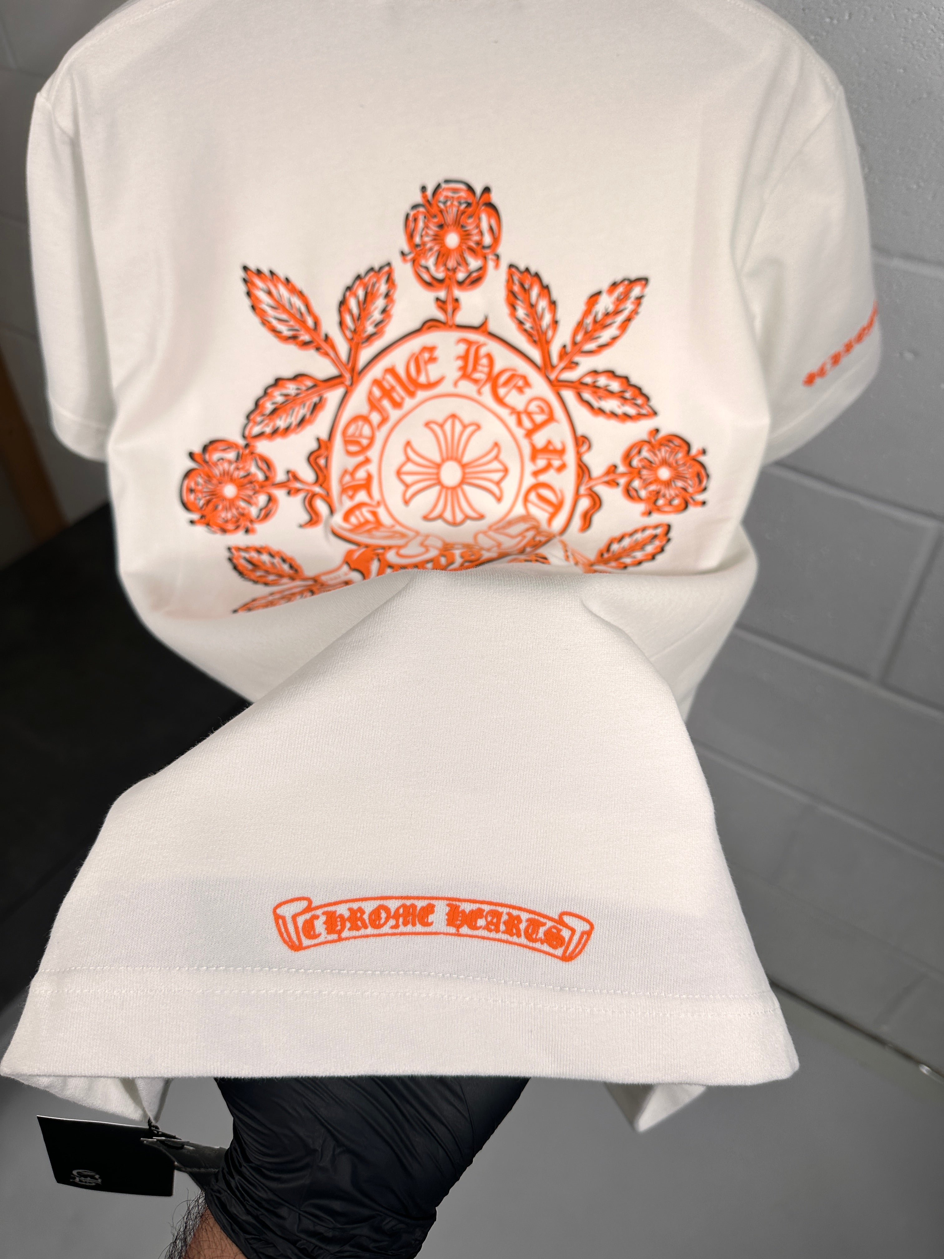 Chrome hearts tee white