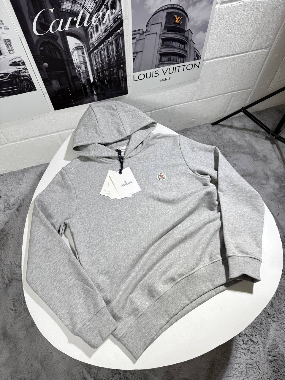 MNCLR LIGHT GREY HOODIE