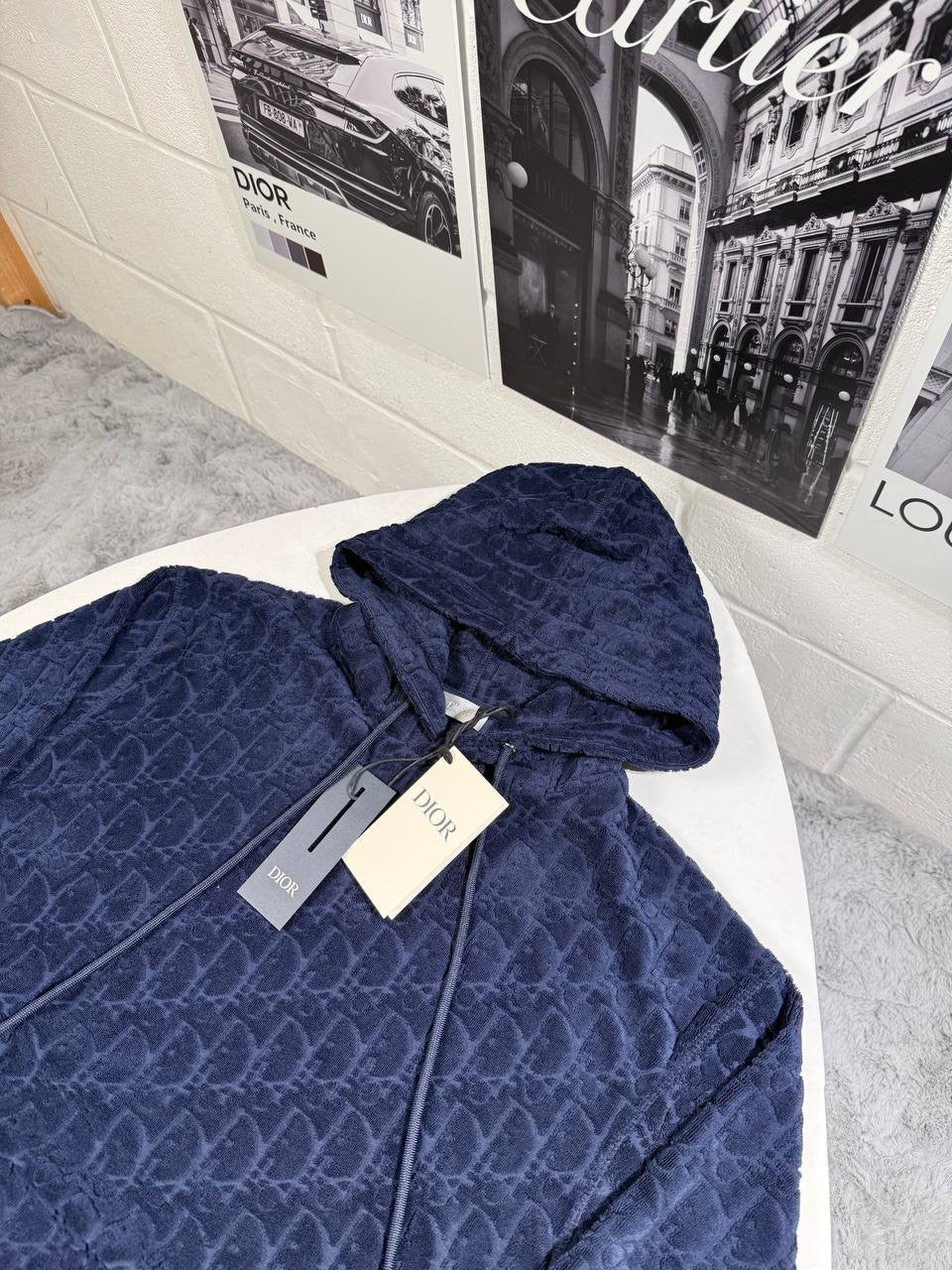 IOR KNITTED TERRY HOODIE