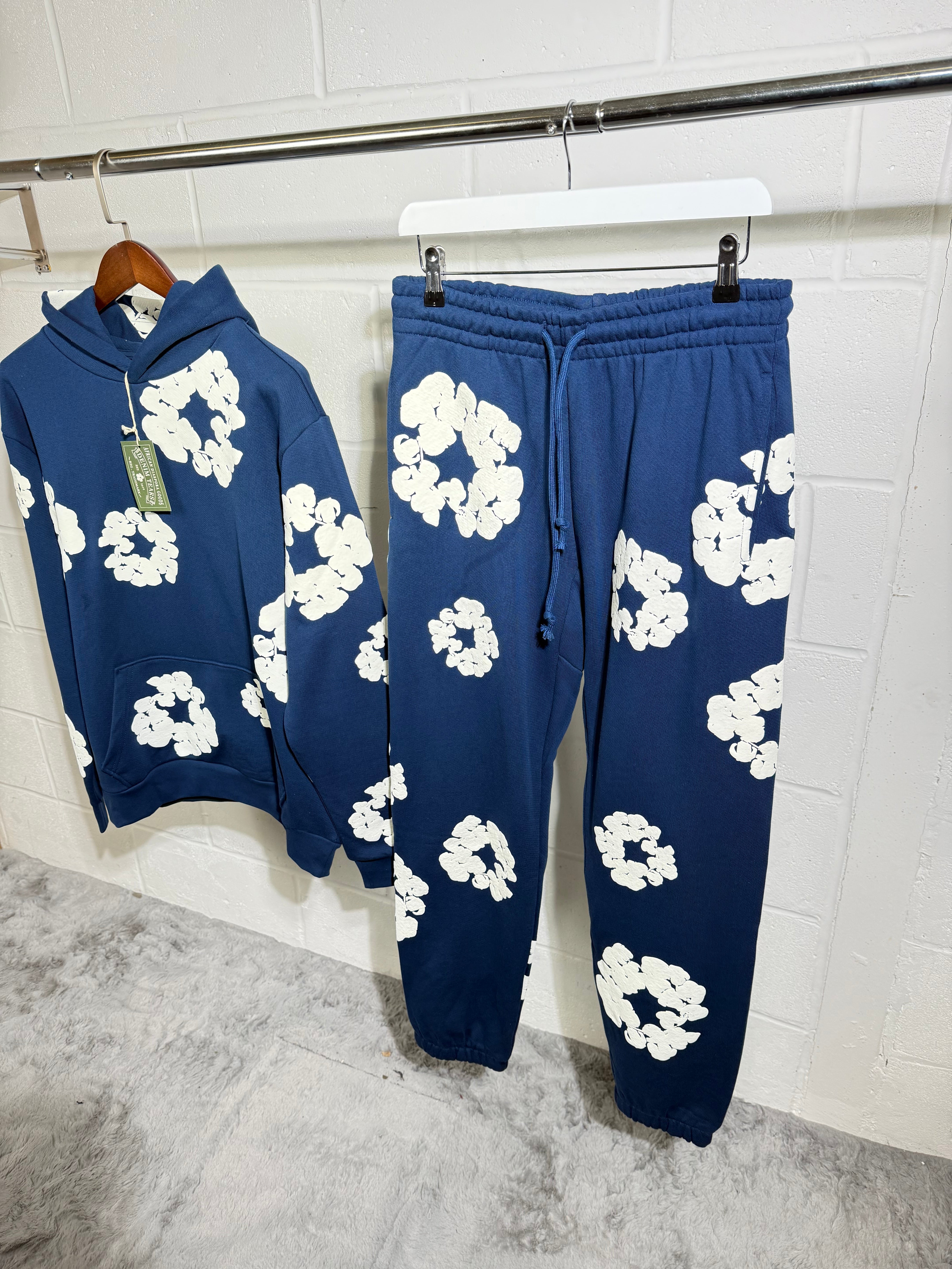 Denim tears tracksuit navy