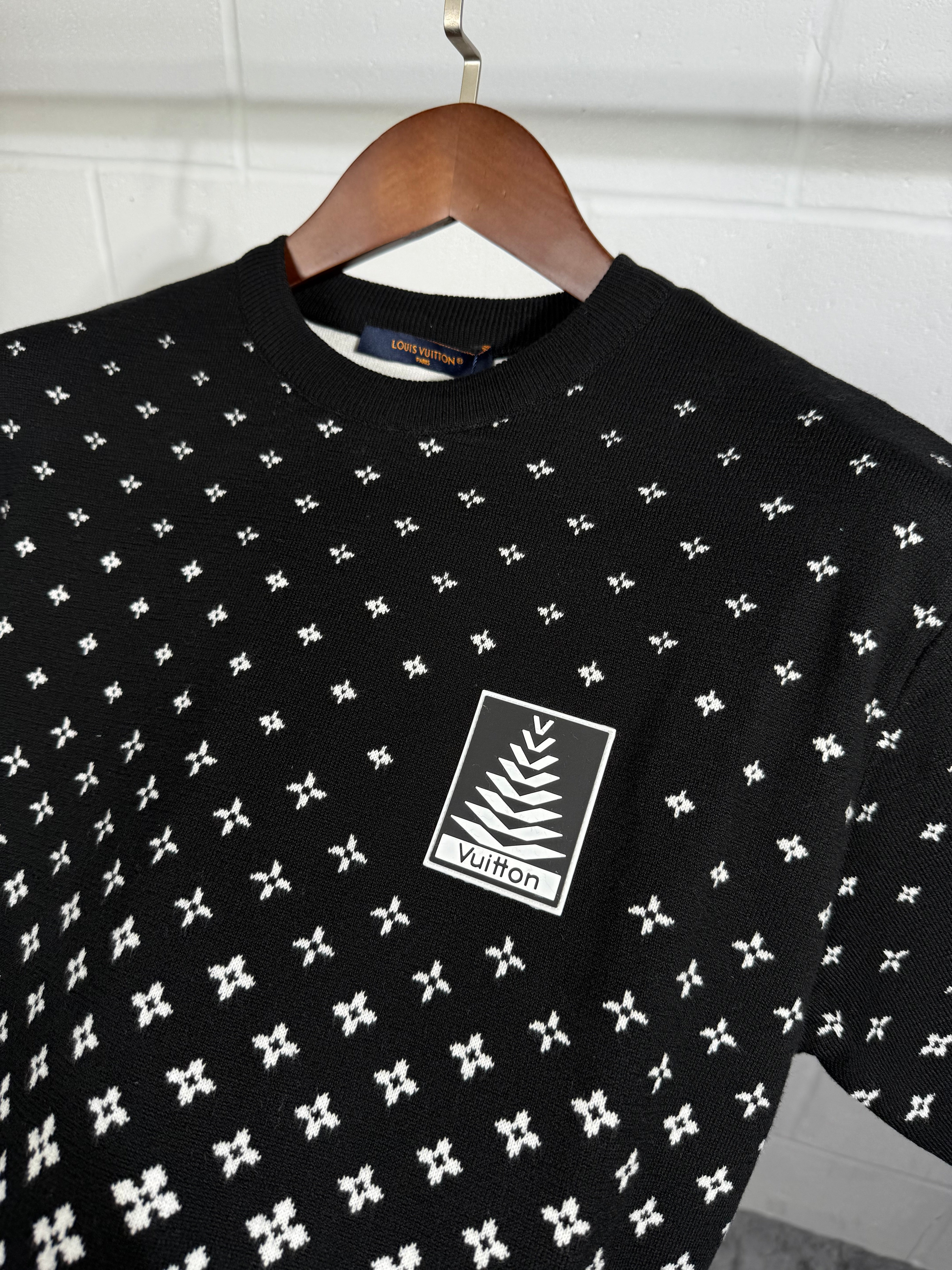 LVE KNITTED TEE BLACK