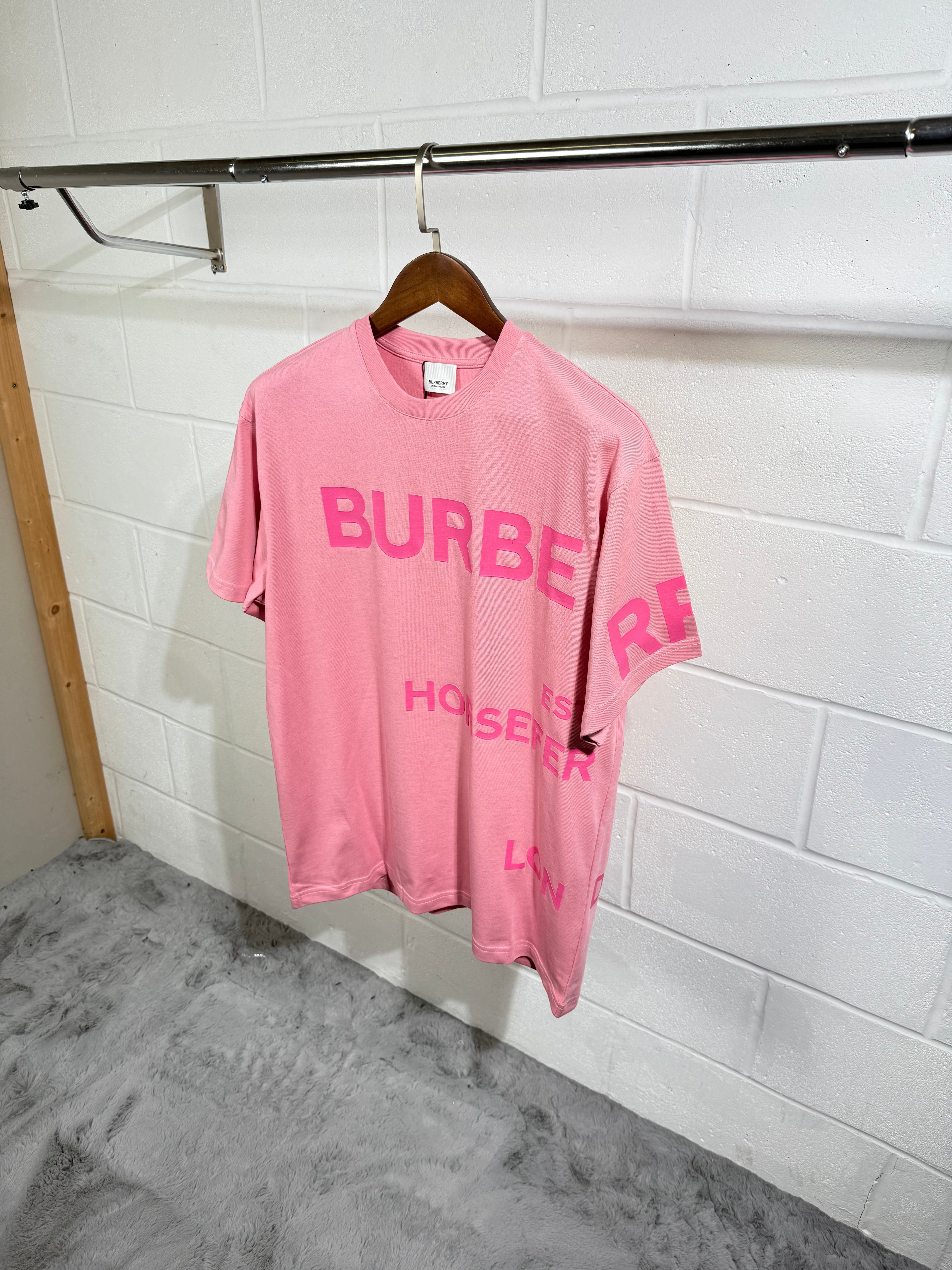 BURB OVERSIZED TEE PINK