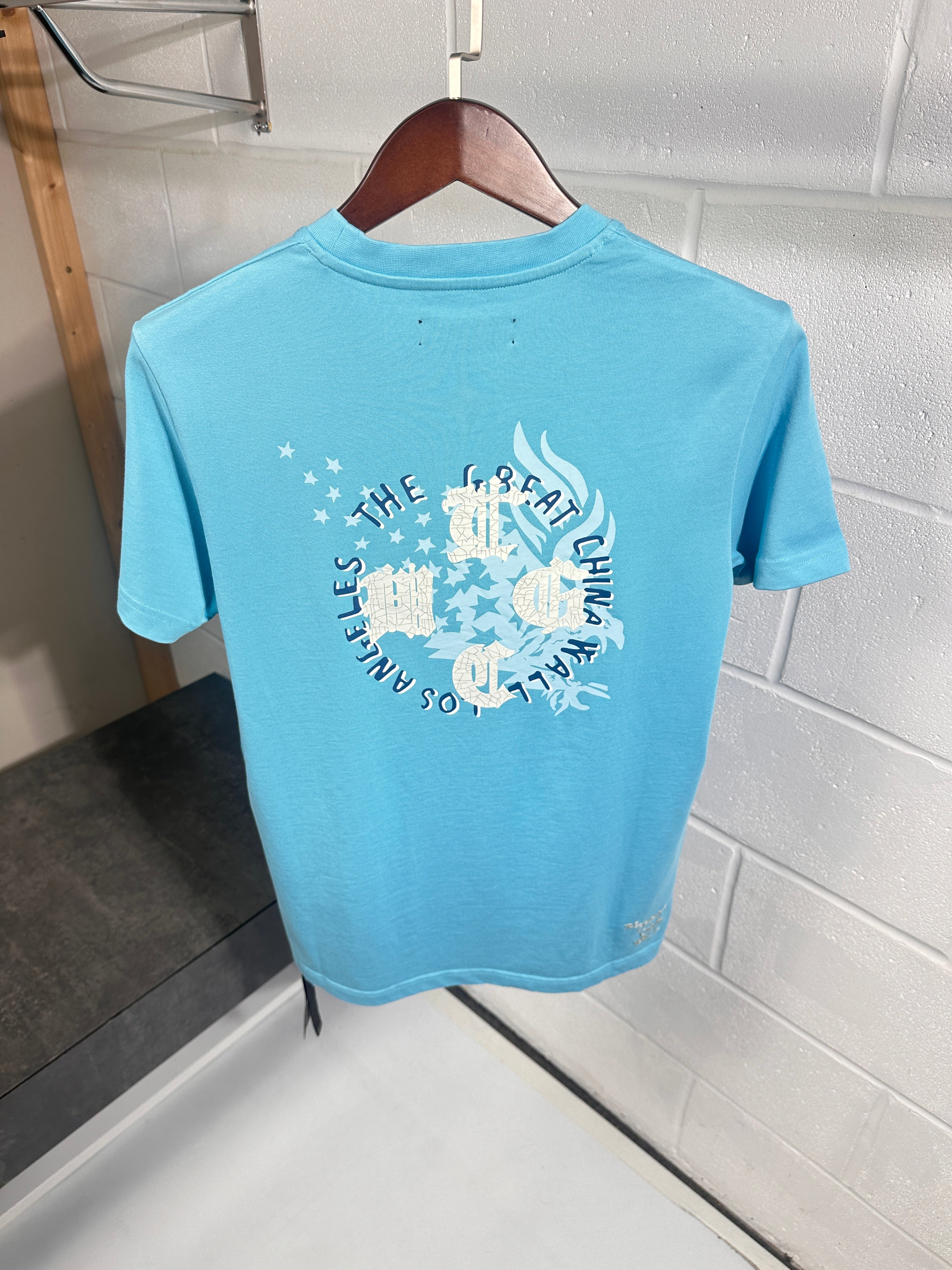 Amiri tee baby blue