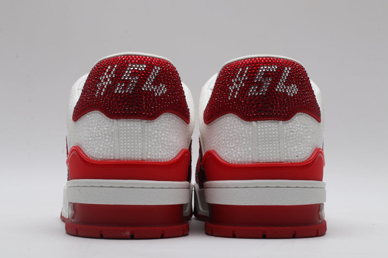 LVE TRAINERS RED/WHITE (pre-order)