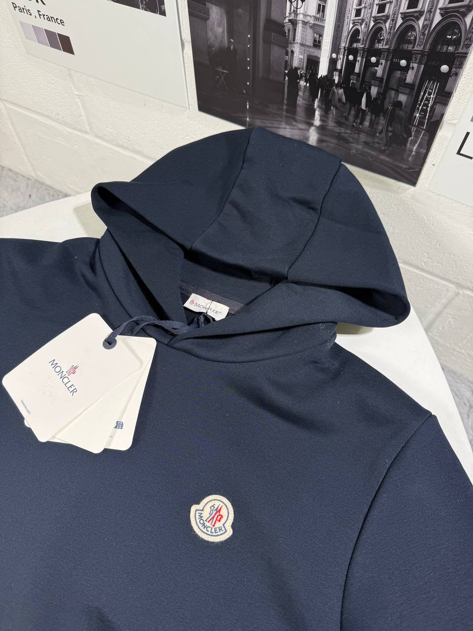 MNCLR NAVY HOODIE