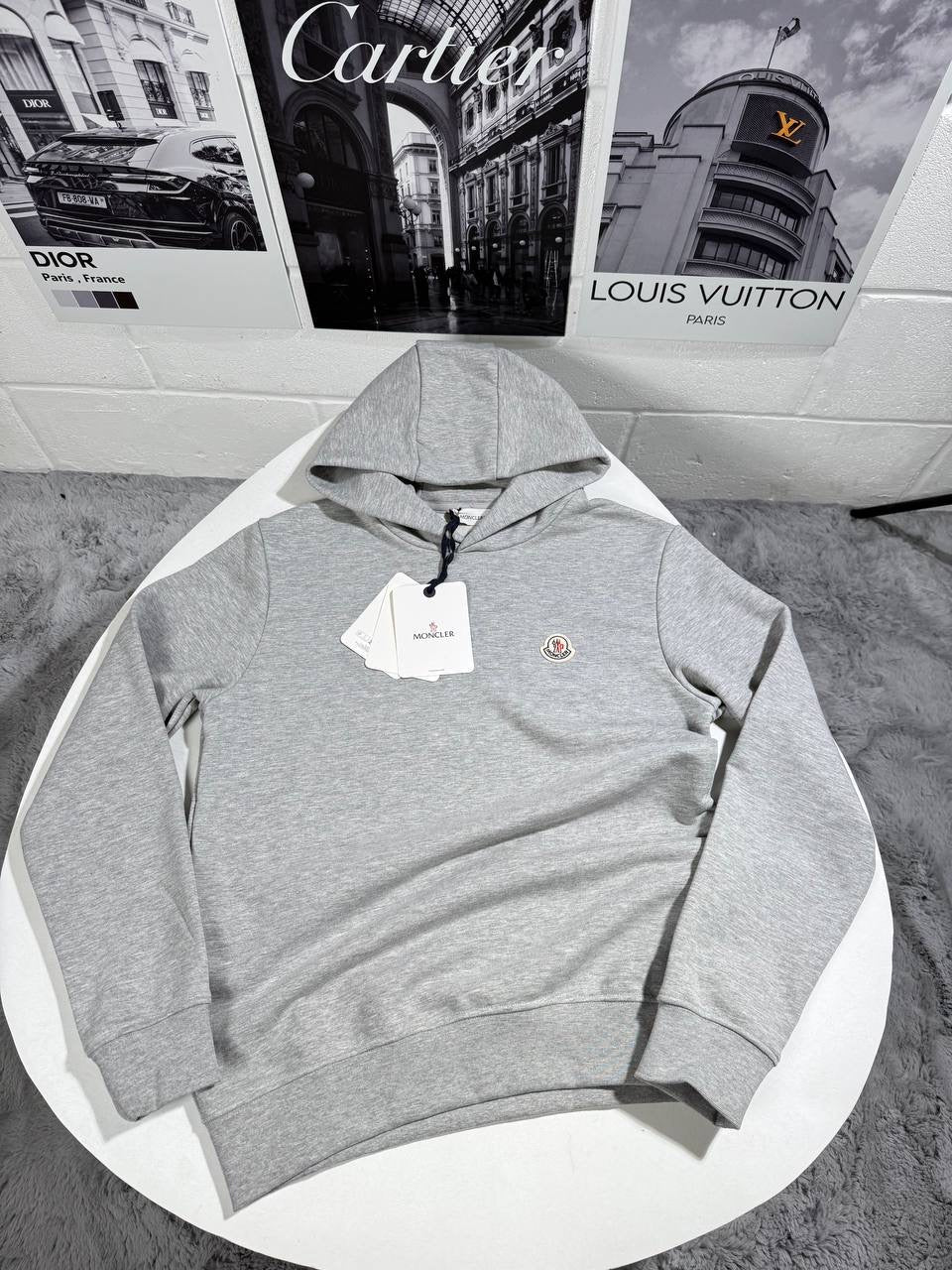 MNCLR LIGHT GREY HOODIE
