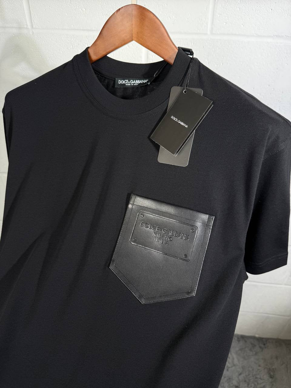D&g pocket Tshirt black