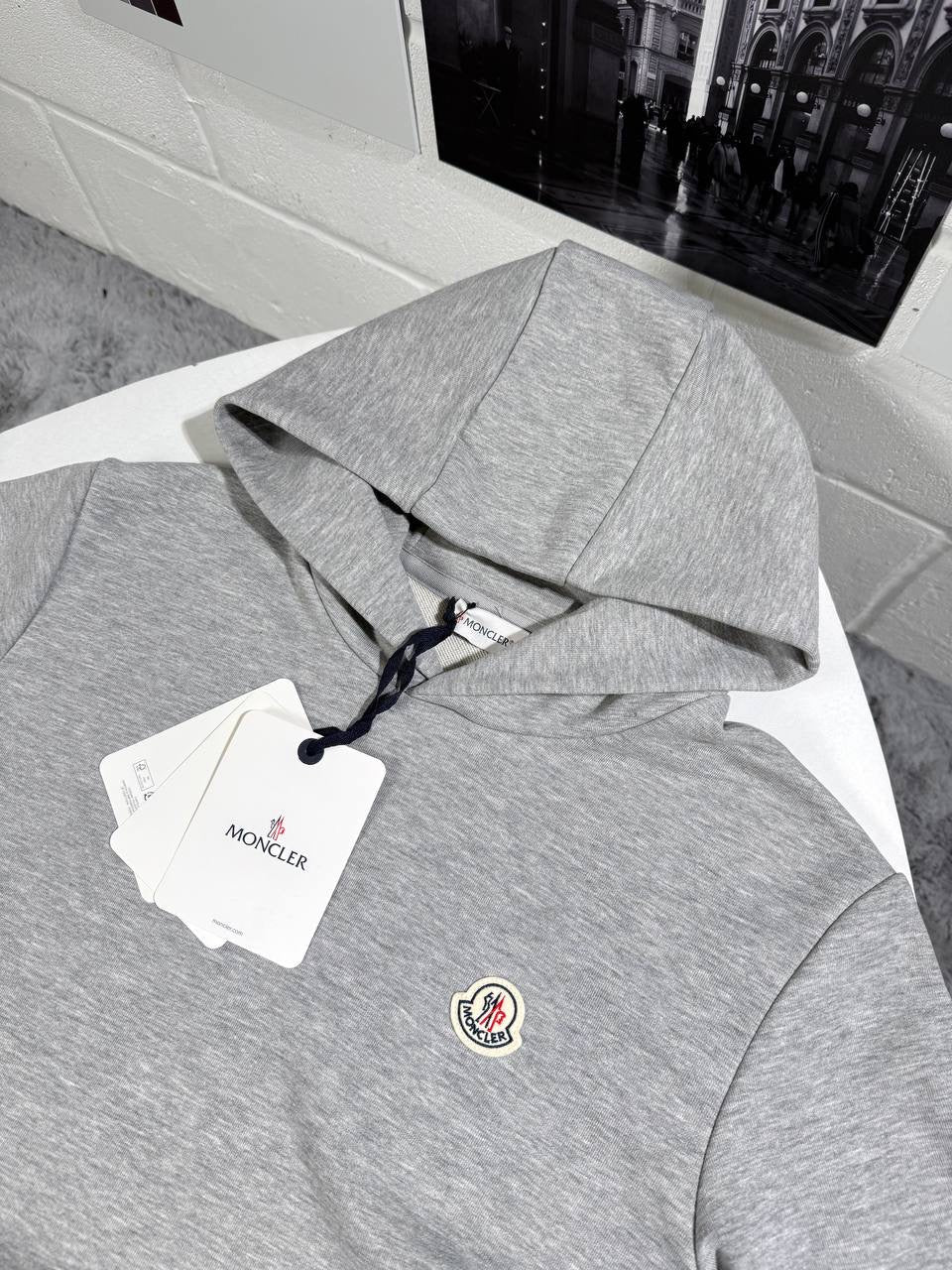 MNCLR LIGHT GREY HOODIE