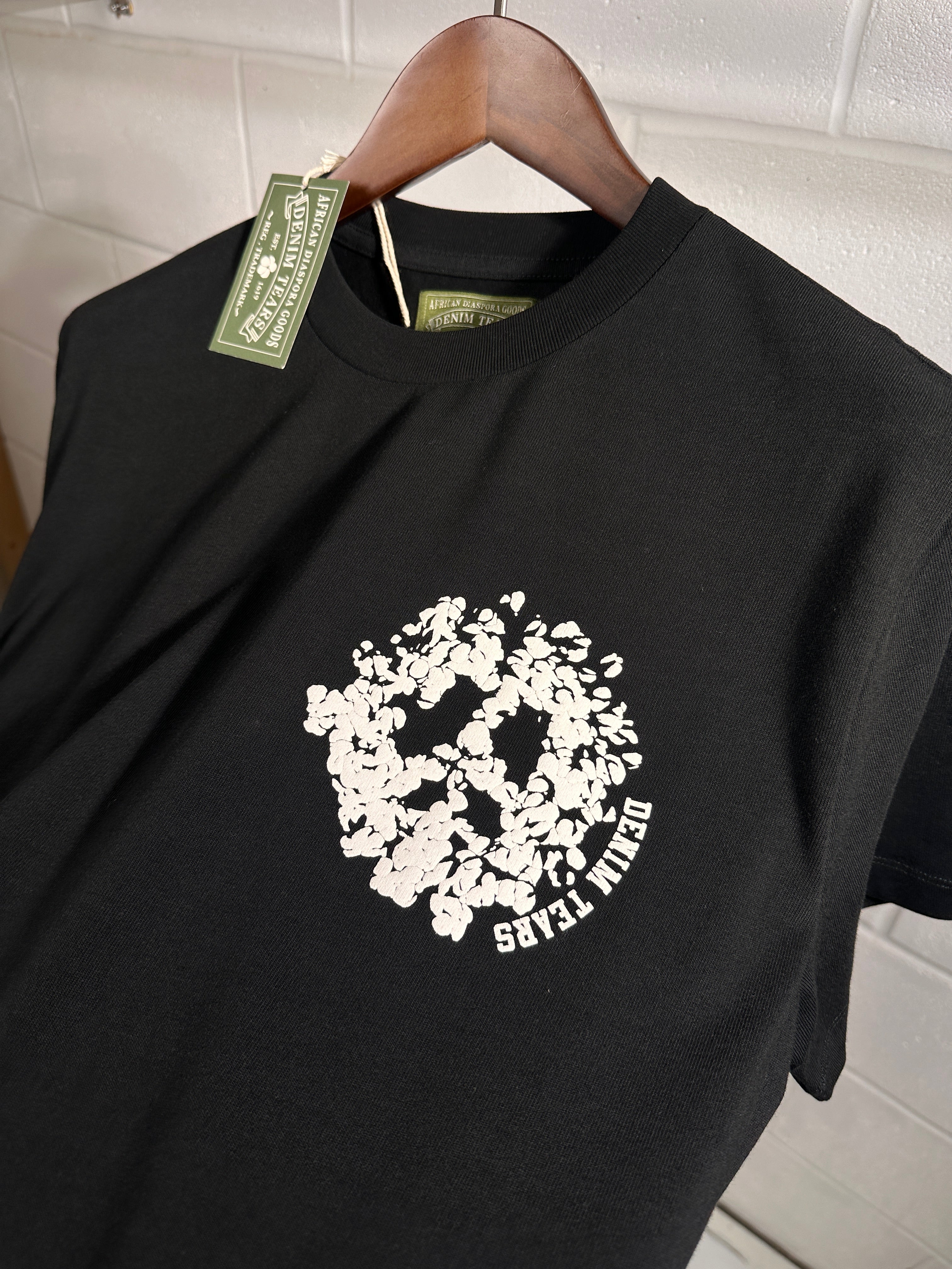 Denim tears tee black