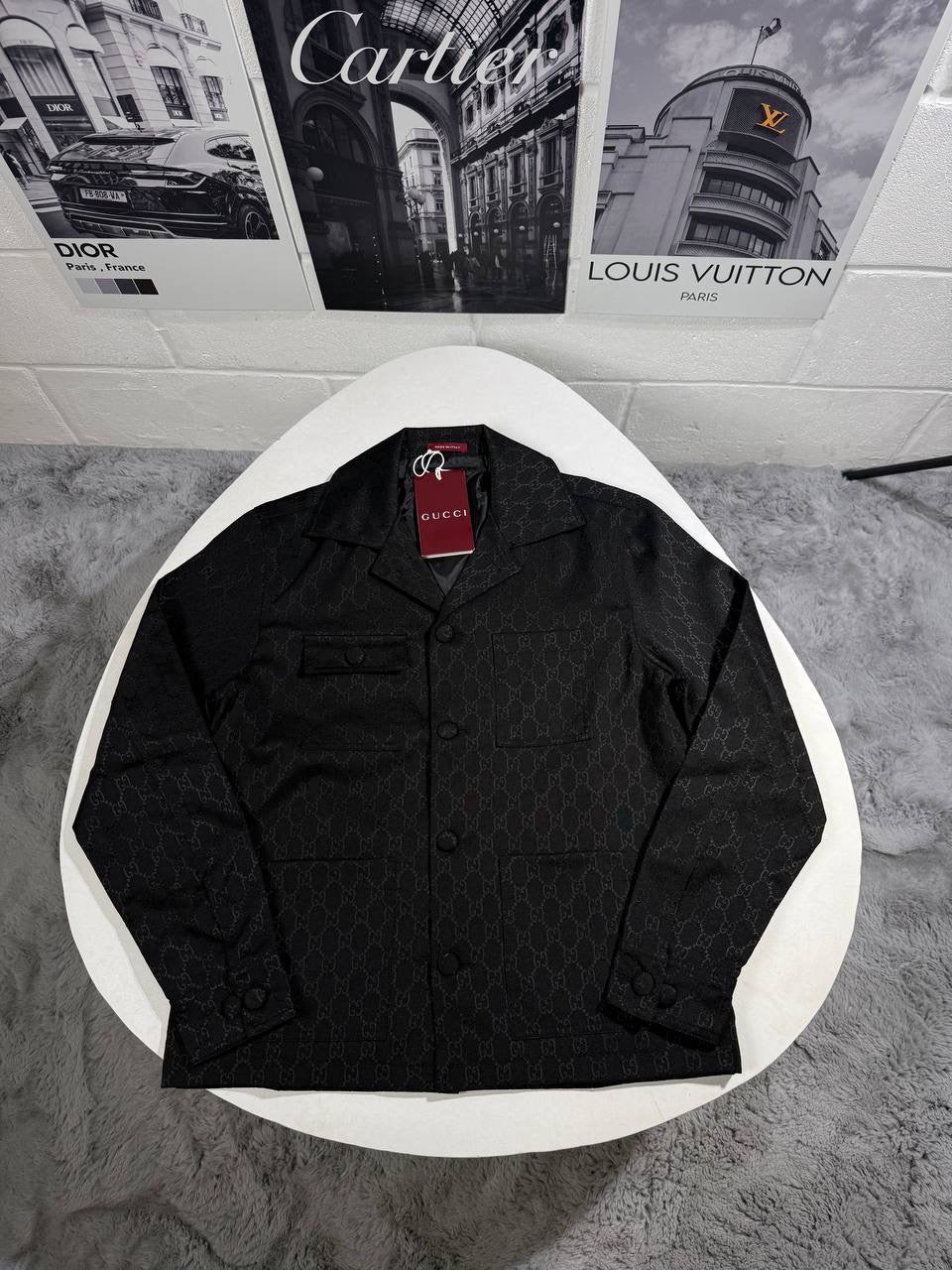 UCCI OVERSHIRT BLACK