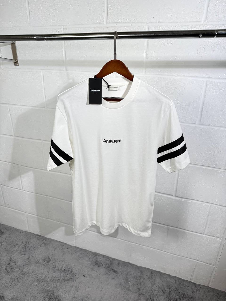 YSL WHITE TEE