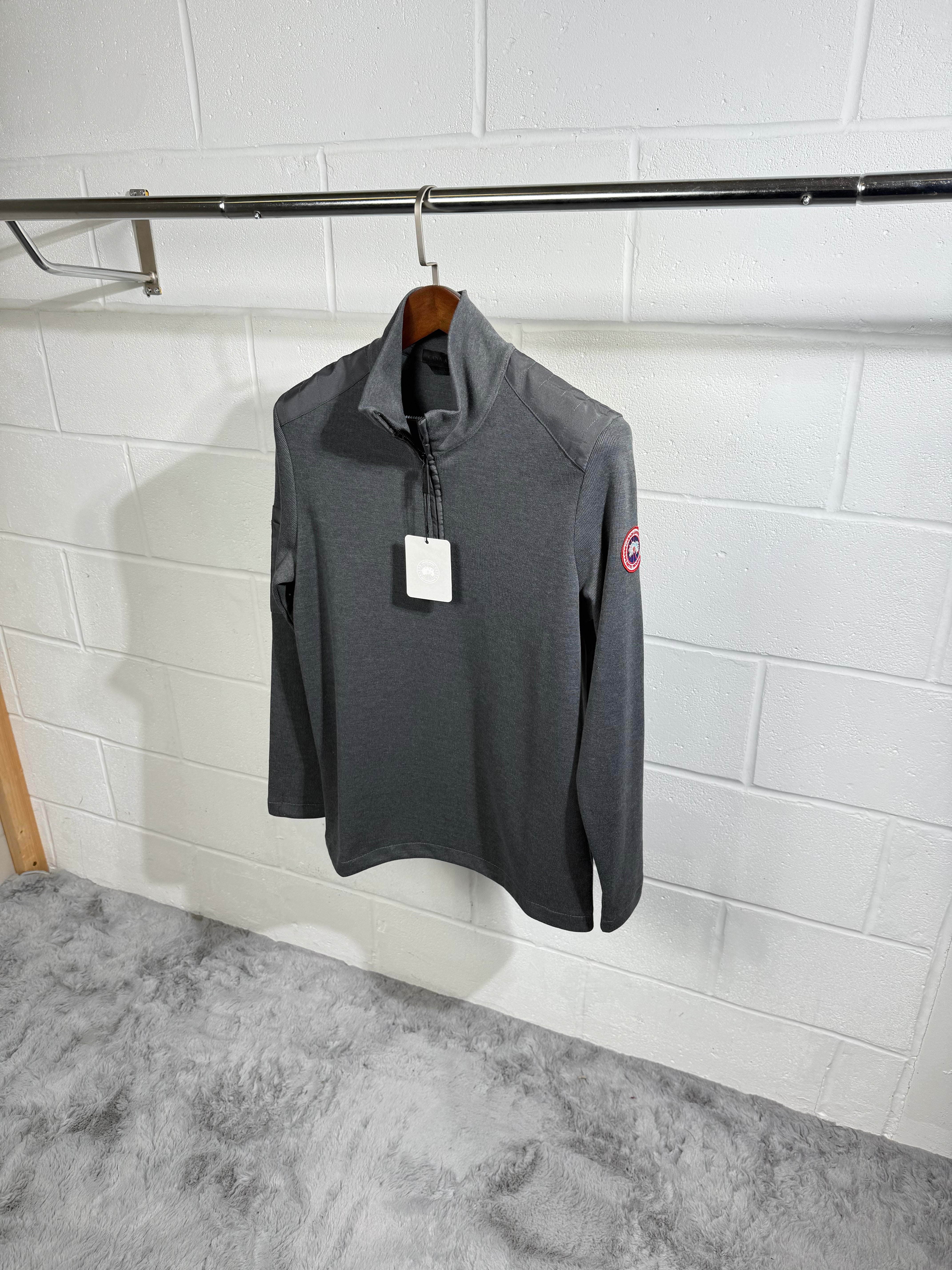Canada goose half zip grey