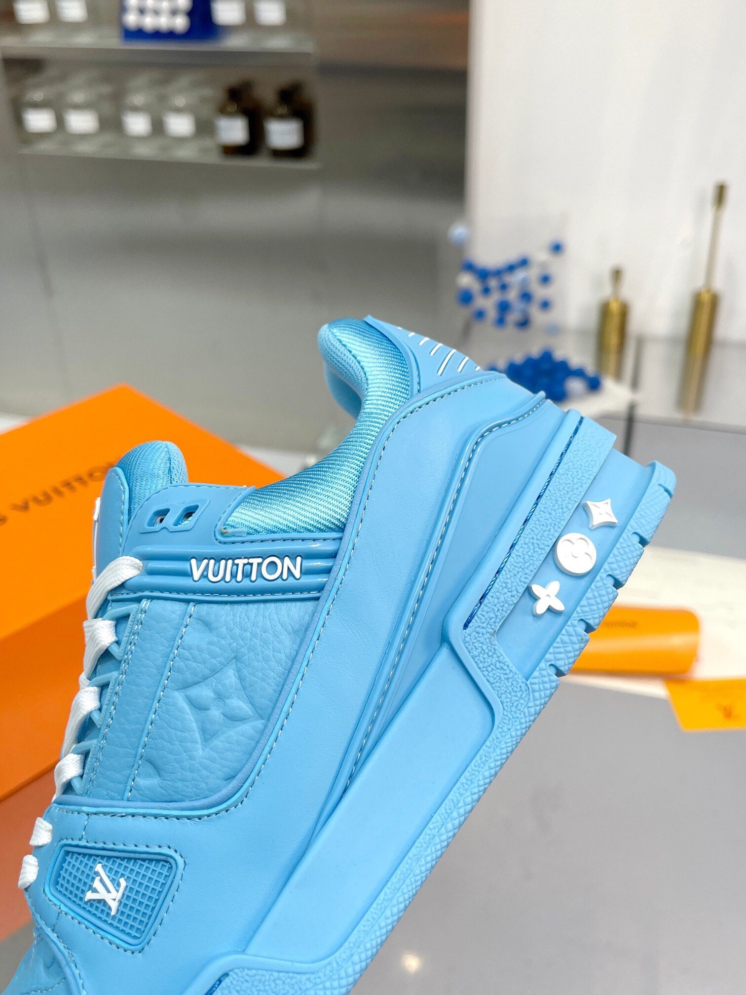 LVE BLUE TRAINERS (pre-order)
