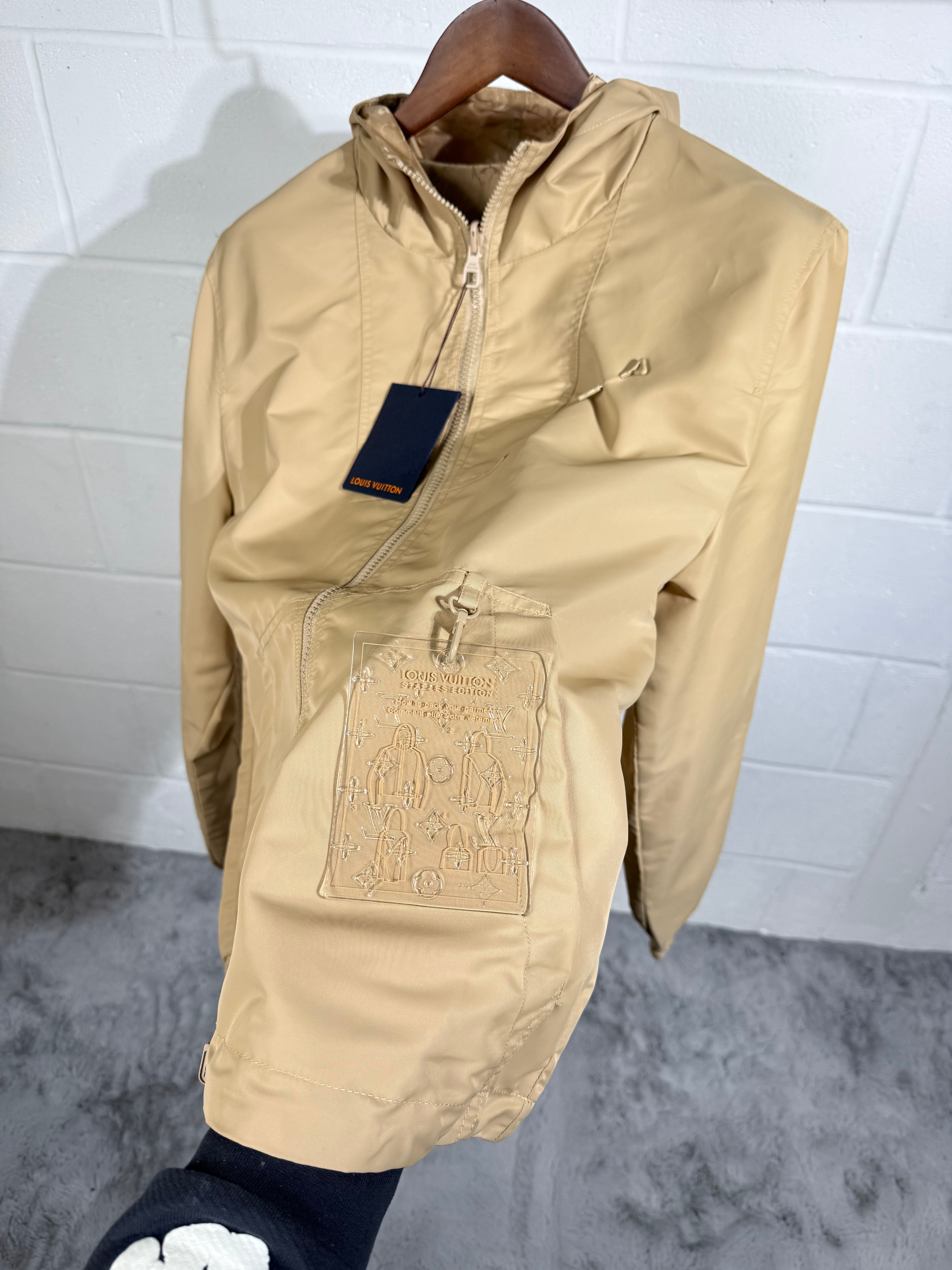 LVE WINDBREAKER REVERSIBLE BROWN