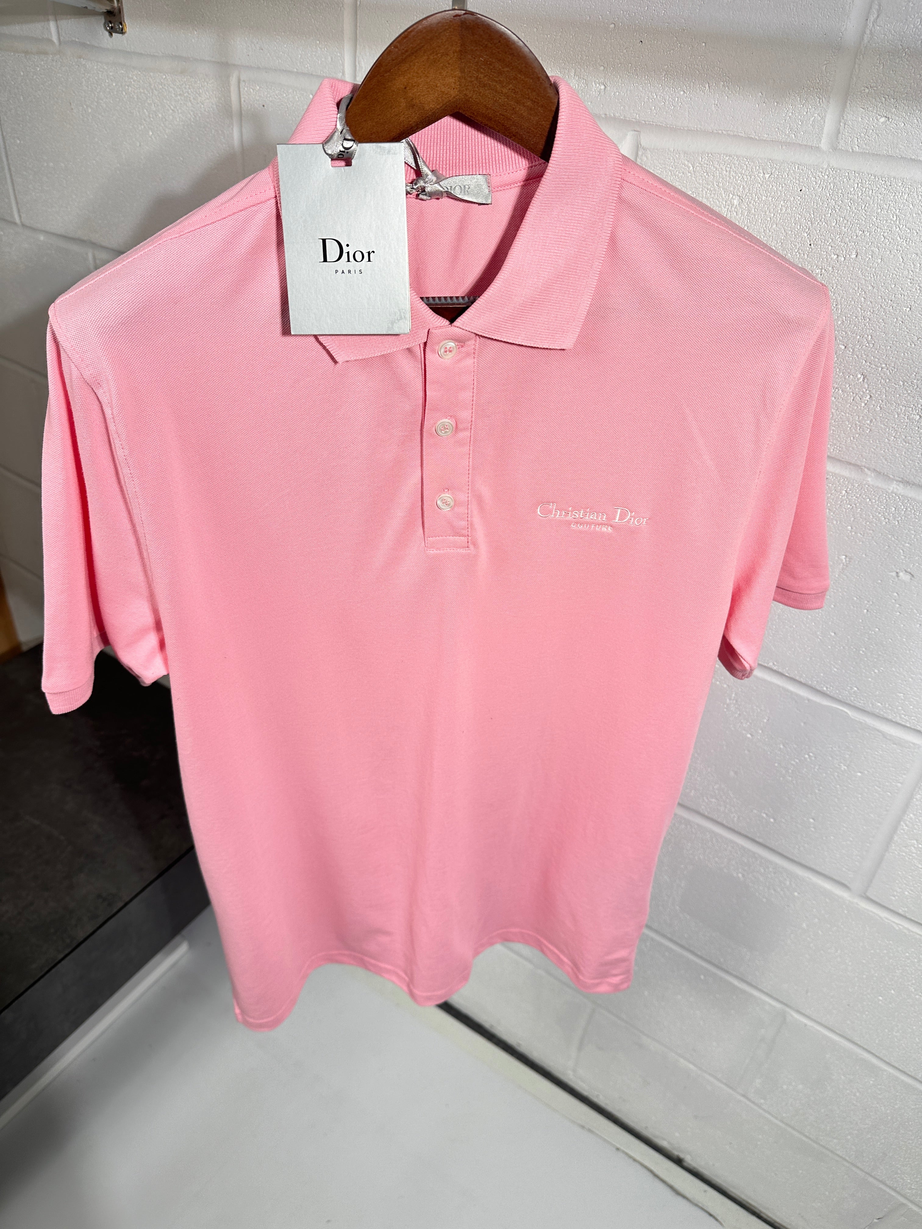Christian Dior polo pink